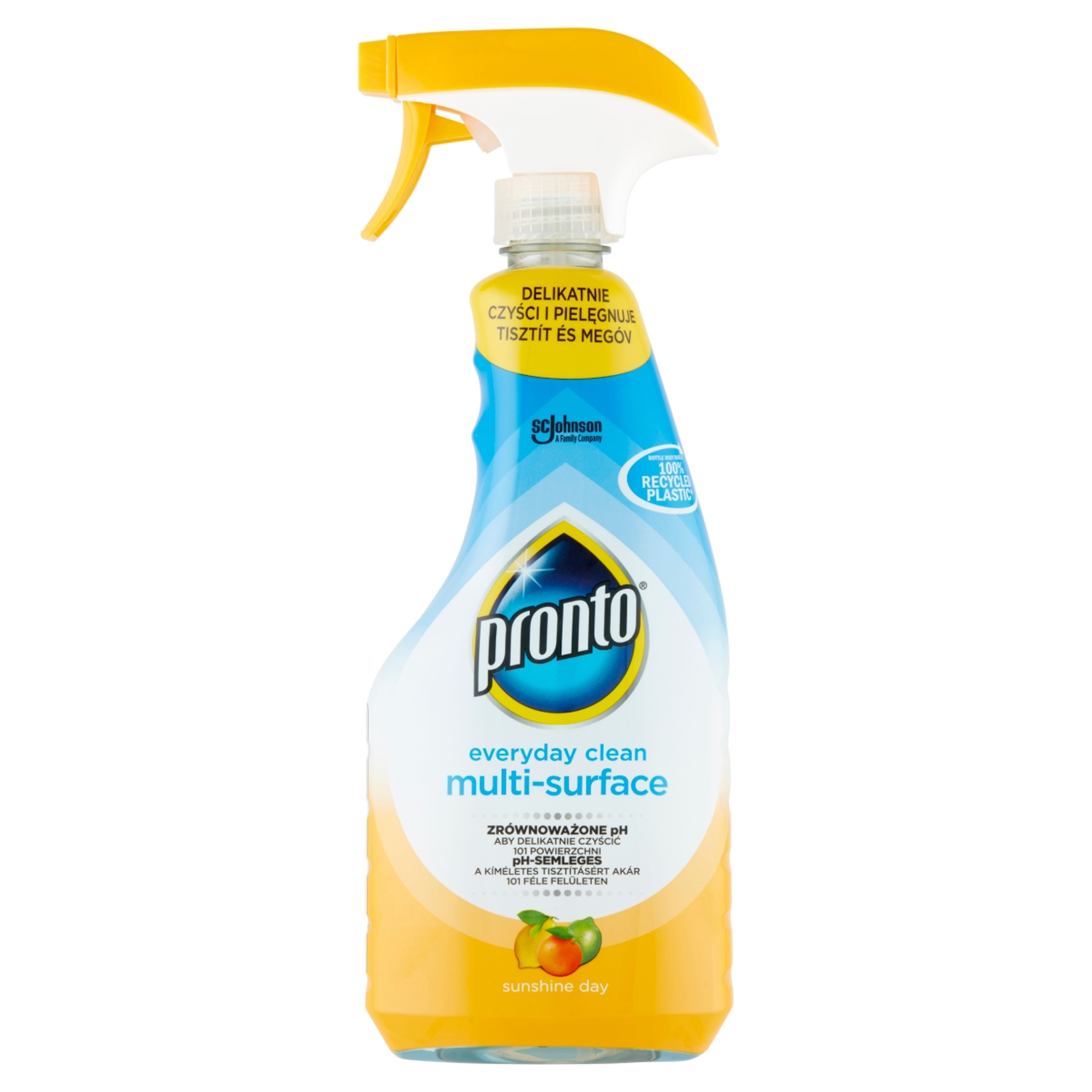 Pronto Everyday Clean Multi-Surface Sunshine Day általános felülettisztító spray - 500 ml-1