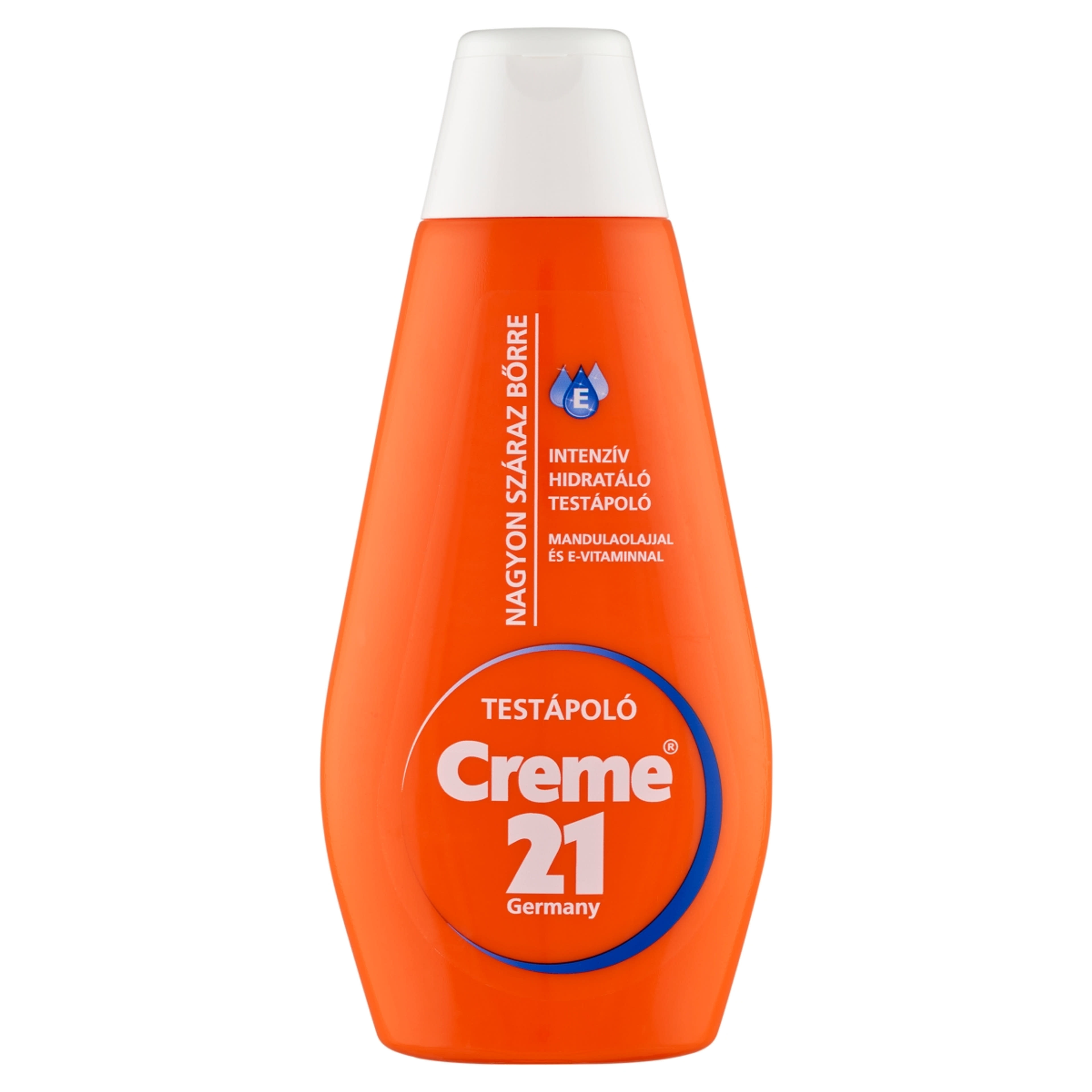 Creme 21 intenzív hidratáló testápoló mandulaolajjal és E-vitaminnal - 400 ml-1