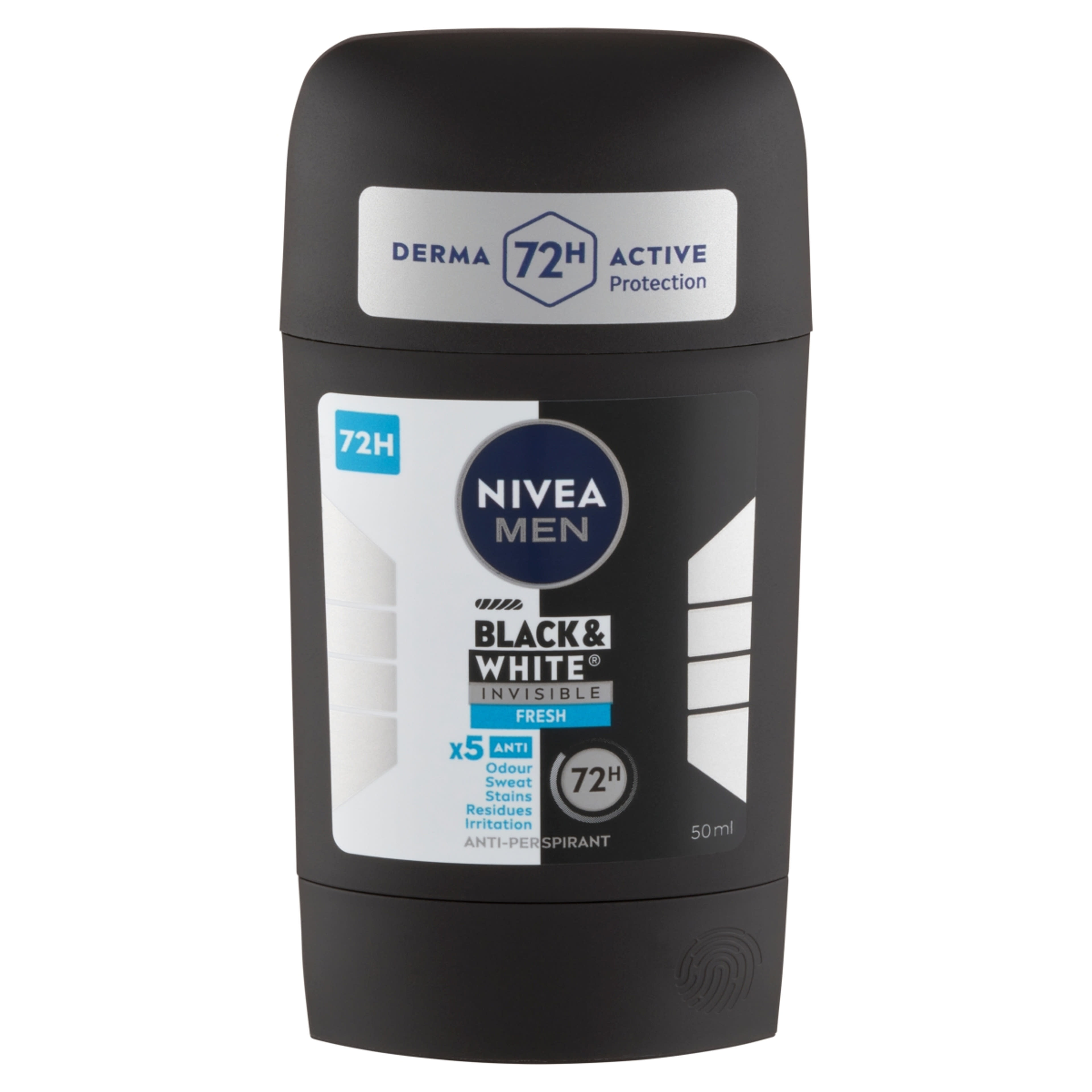 Nivea Men Black & White Invisible Fresh deo stift - 50 ml-2