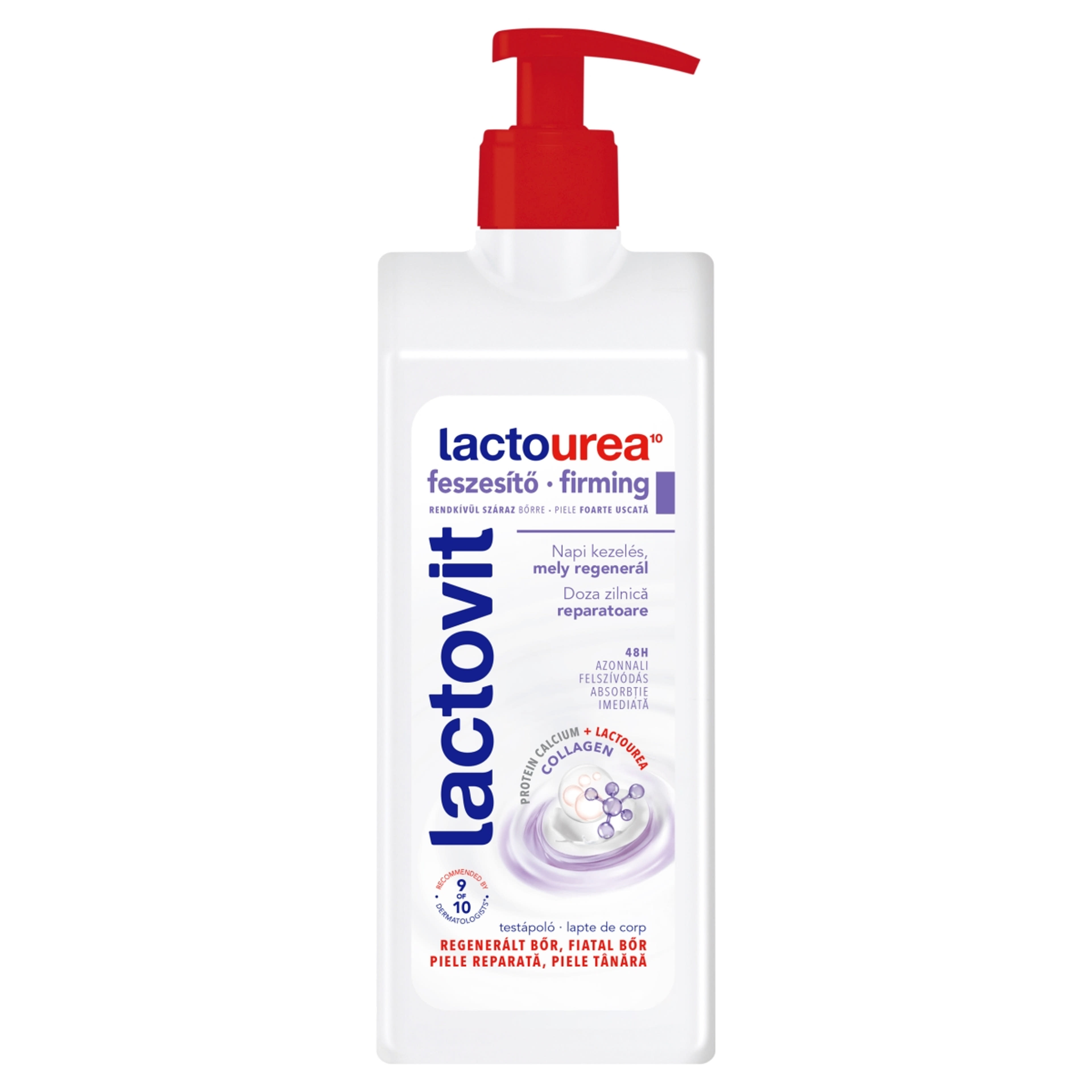 Lactovit Lactourea feszesítő testápoló - 400 ml