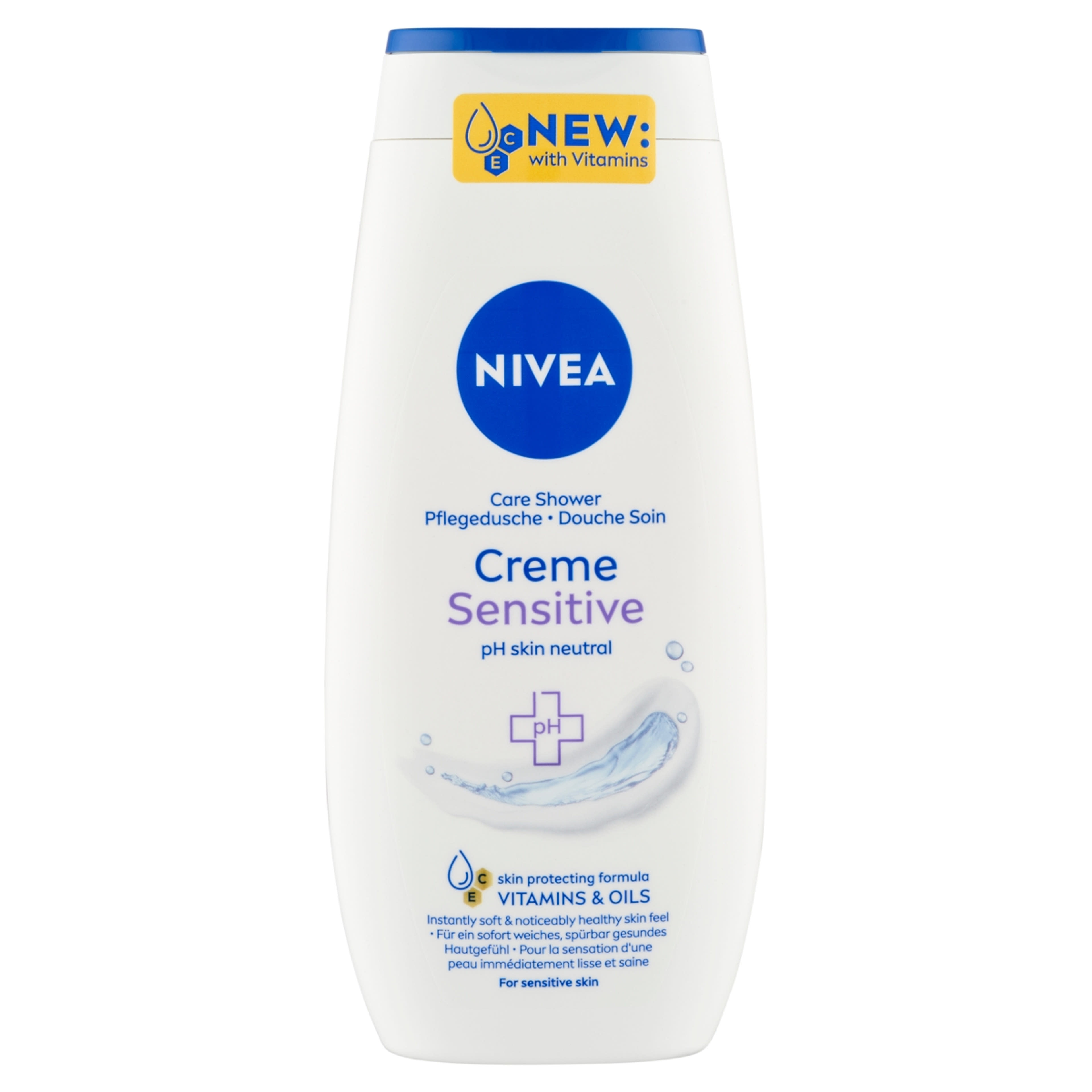 Nivea Creme Sensitive krémtusfürdő - 250 ml-2