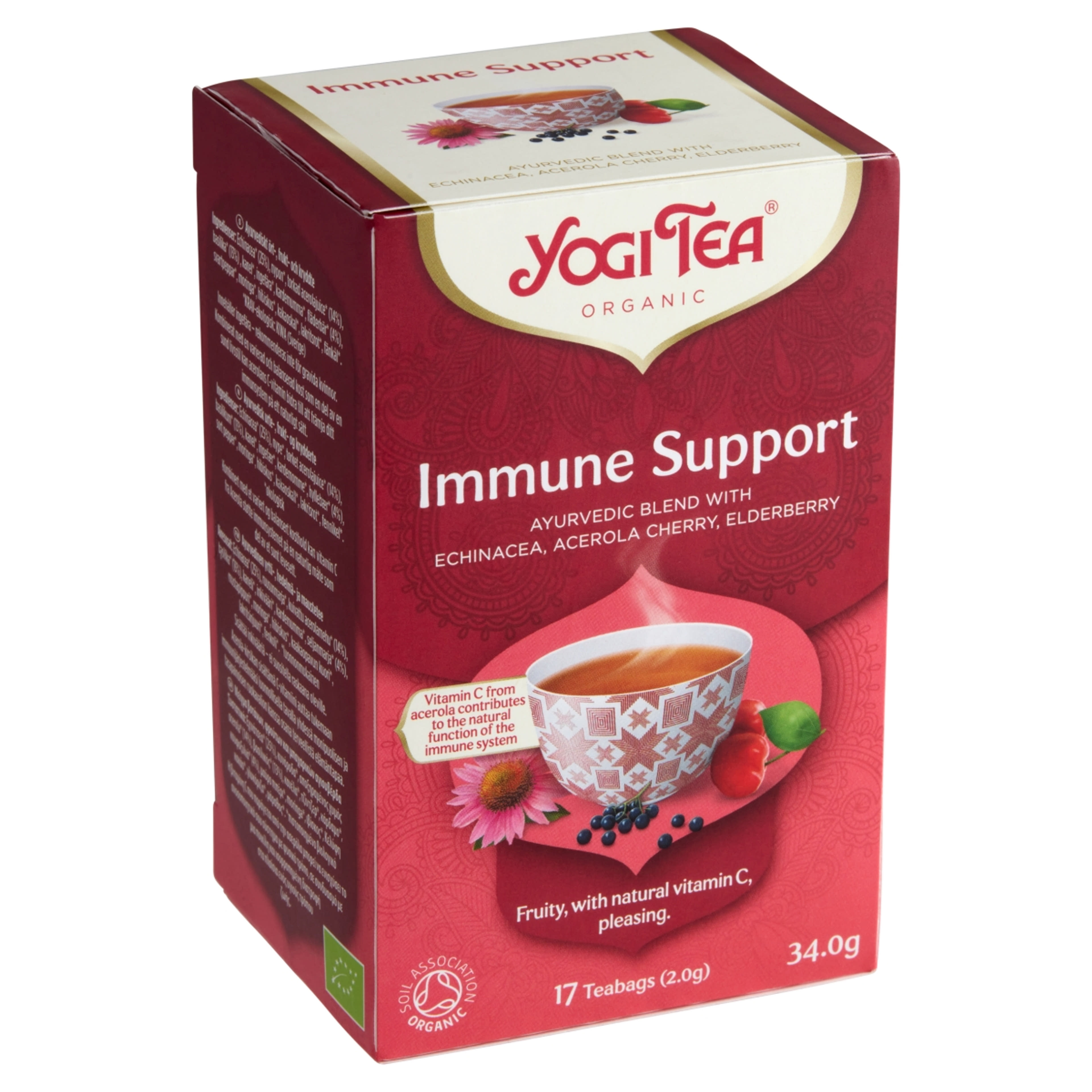 Yogi Tea BIO immunerősítő tea 17 filter - 34 g-2