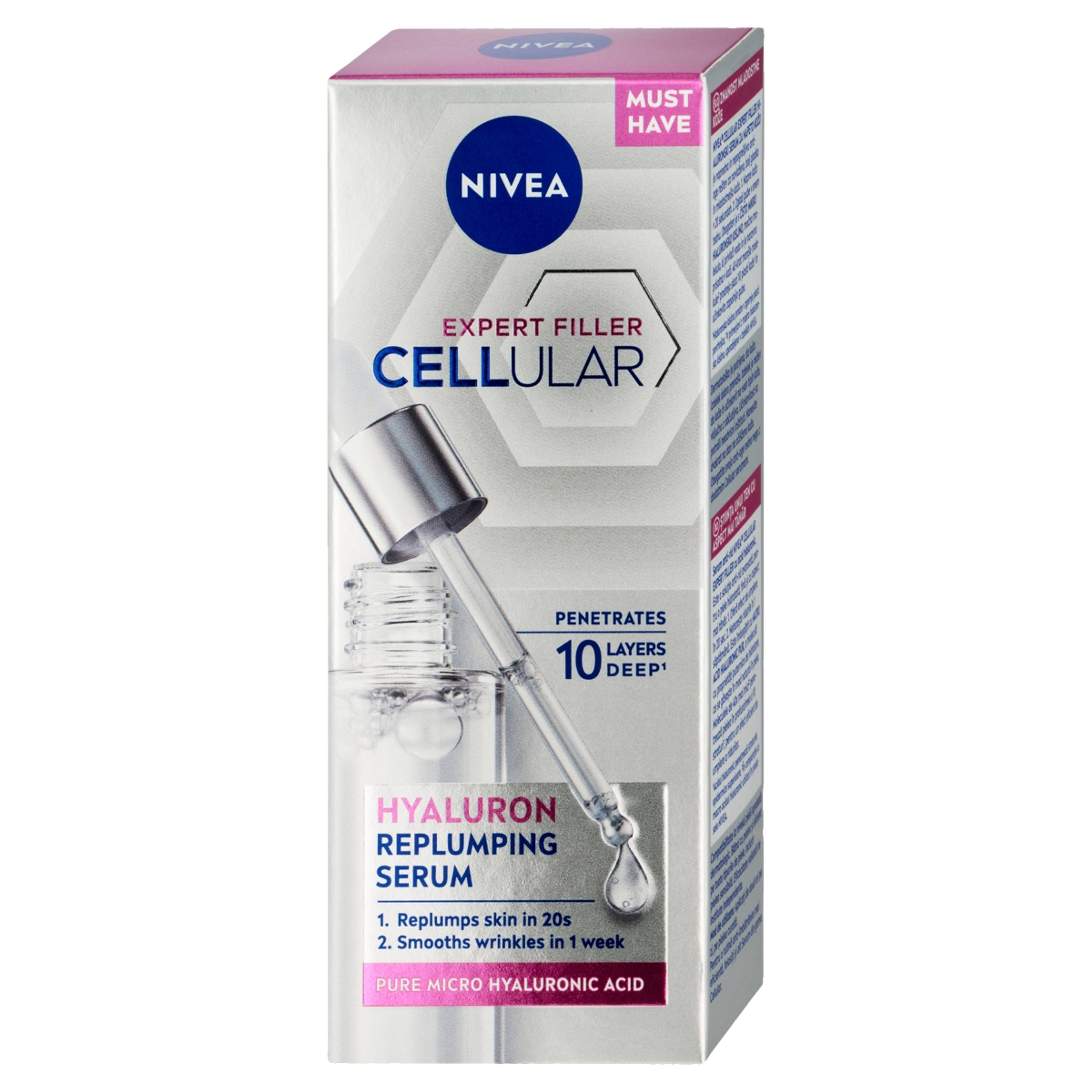 Nivea Cellular Expert Filler hialuron szérum - 30 ml-4