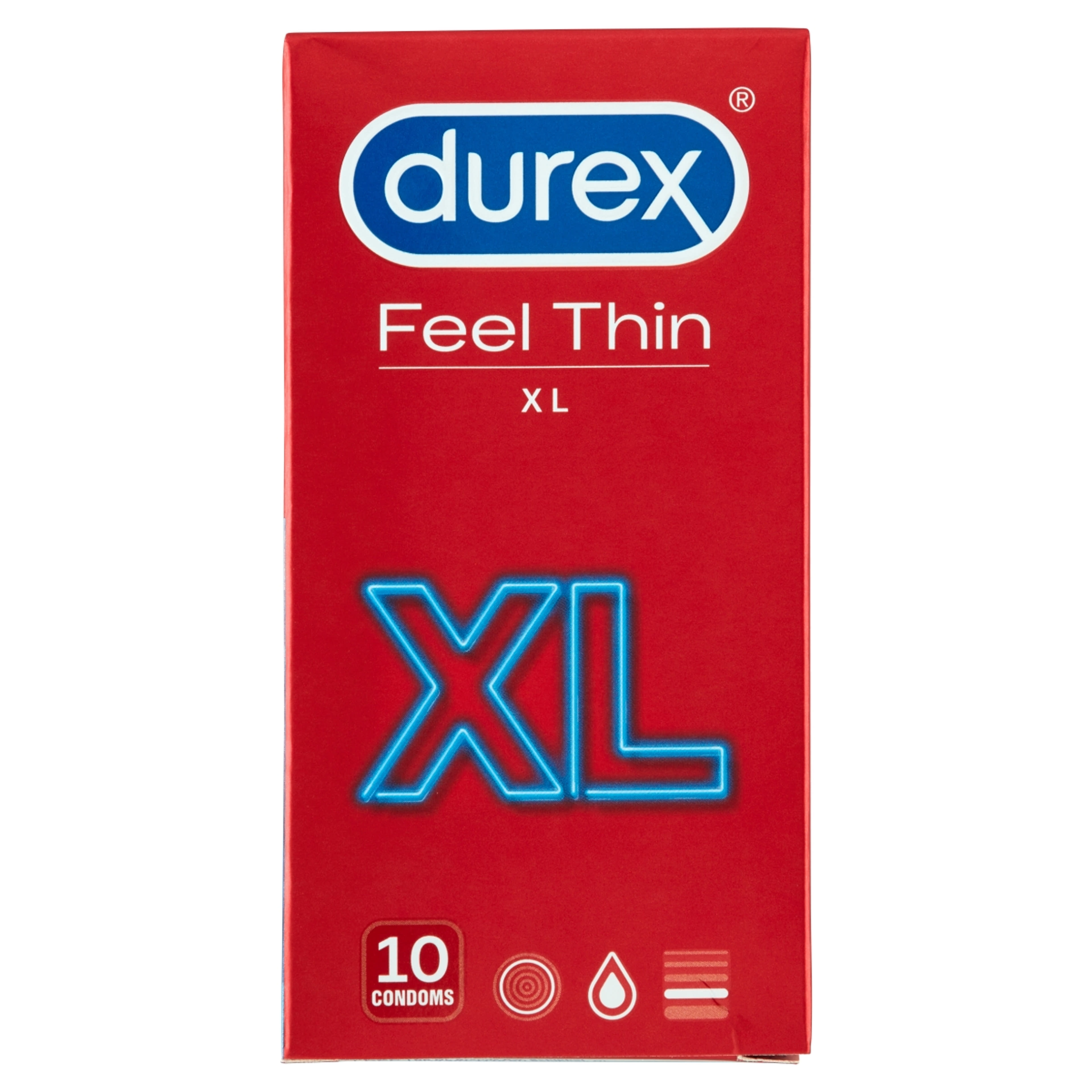 Durex óvszer feel thin xxl - 10 db