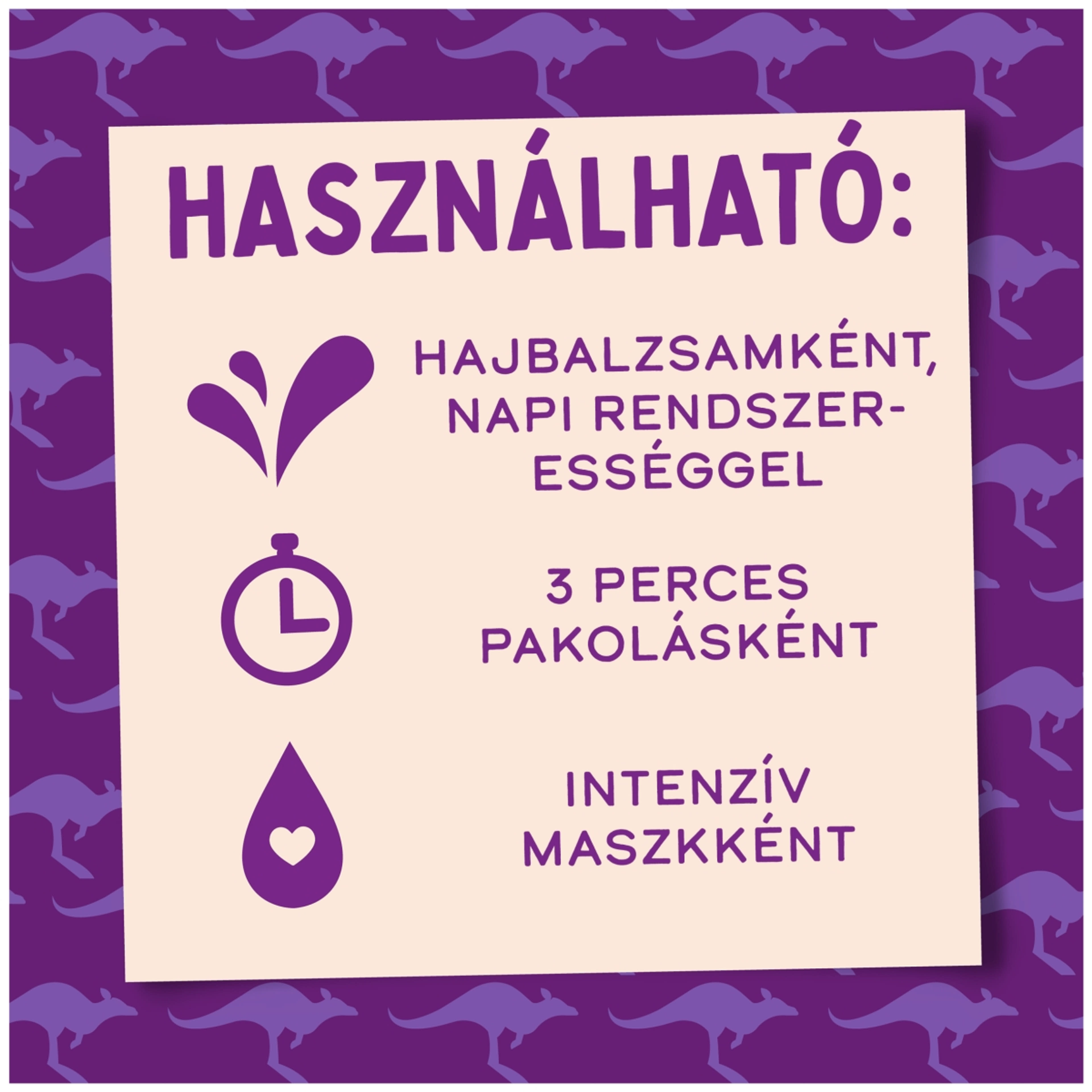 Aussie Deep Hydratation hajpakolás - 225 ml-6