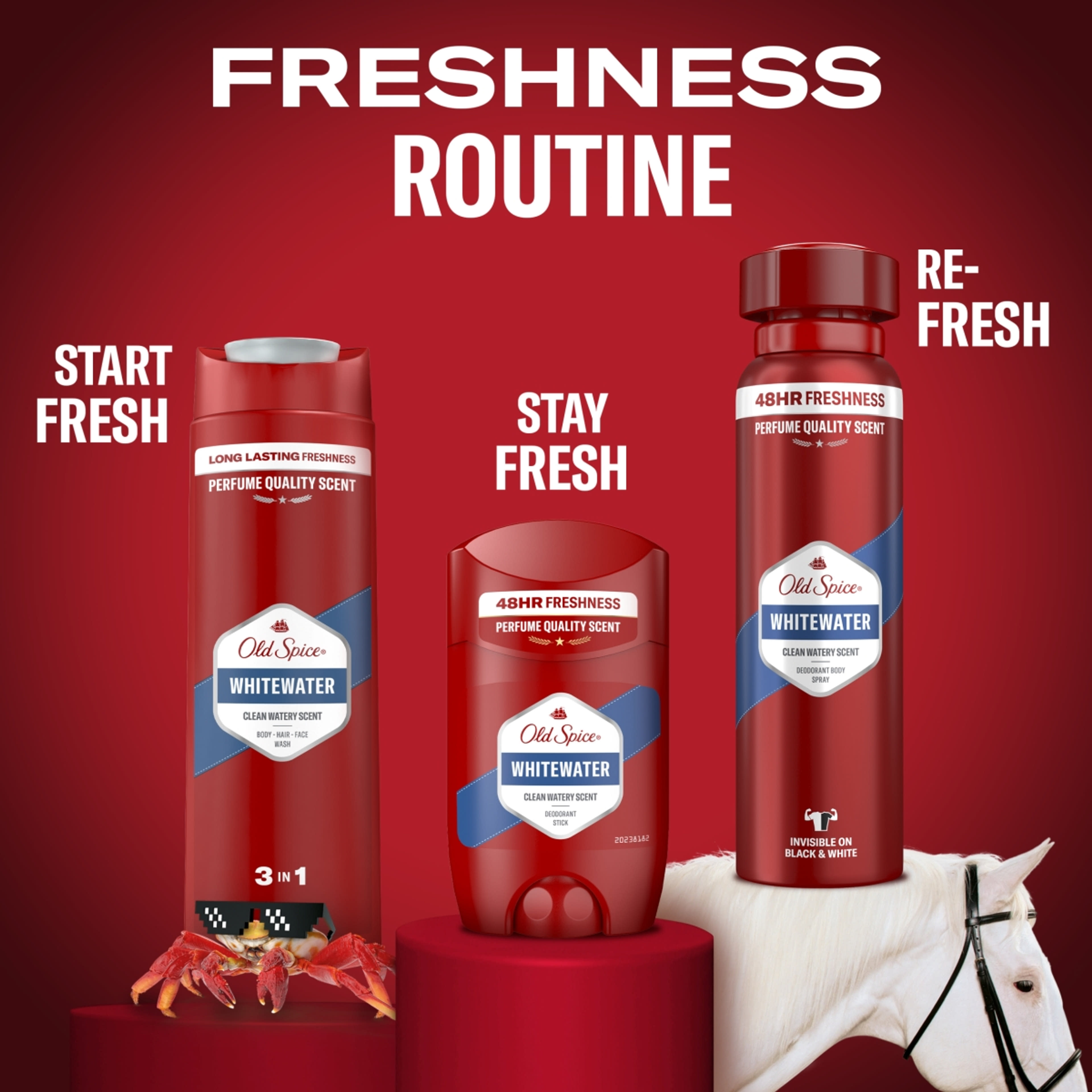 Old Spice Whitewater tusfürdő - 250 ml-8