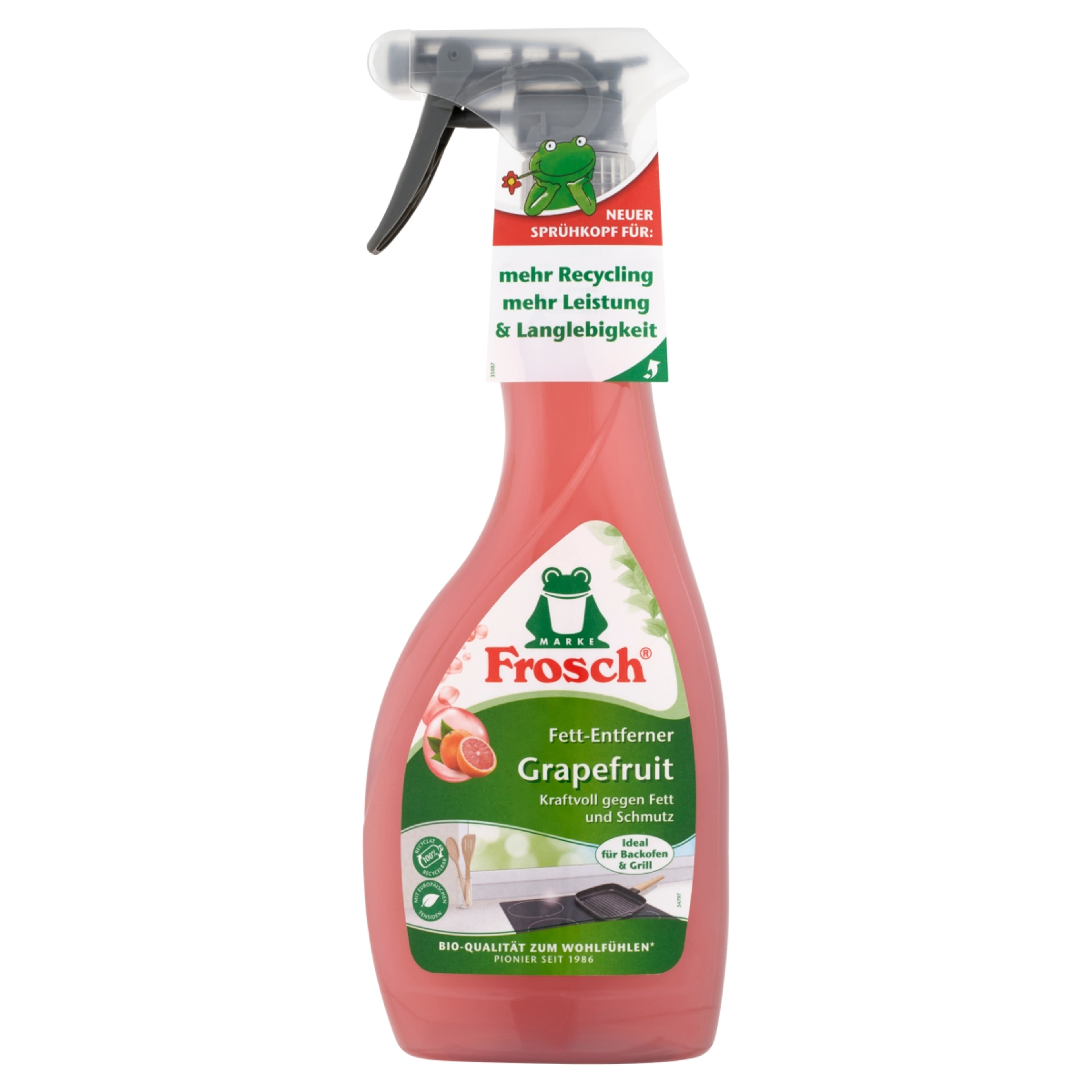 Frosch Grapefruit konyhai zsíroldó spray - 500 ml
