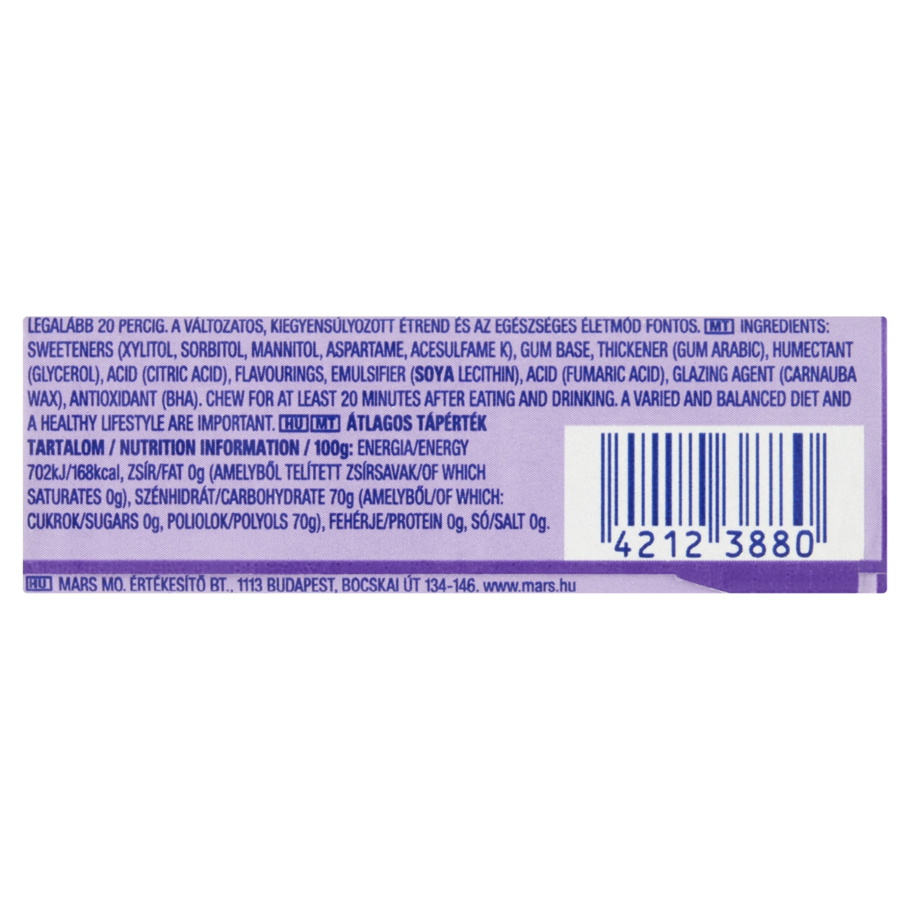 Orbit drazsé blueberry - 14 g-3