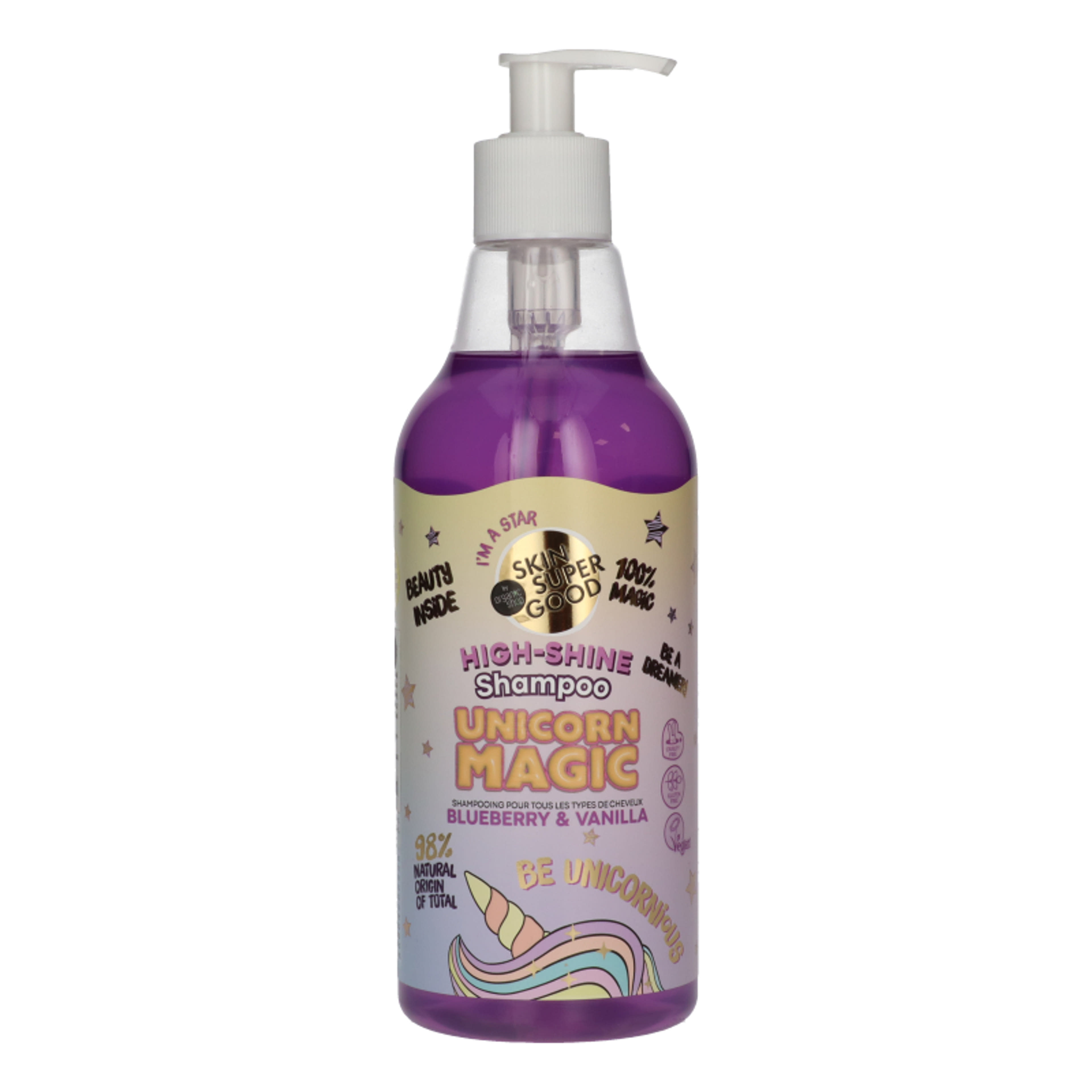 Skin Super Good High Shine Unicorn Magic sampon  - 500 ml