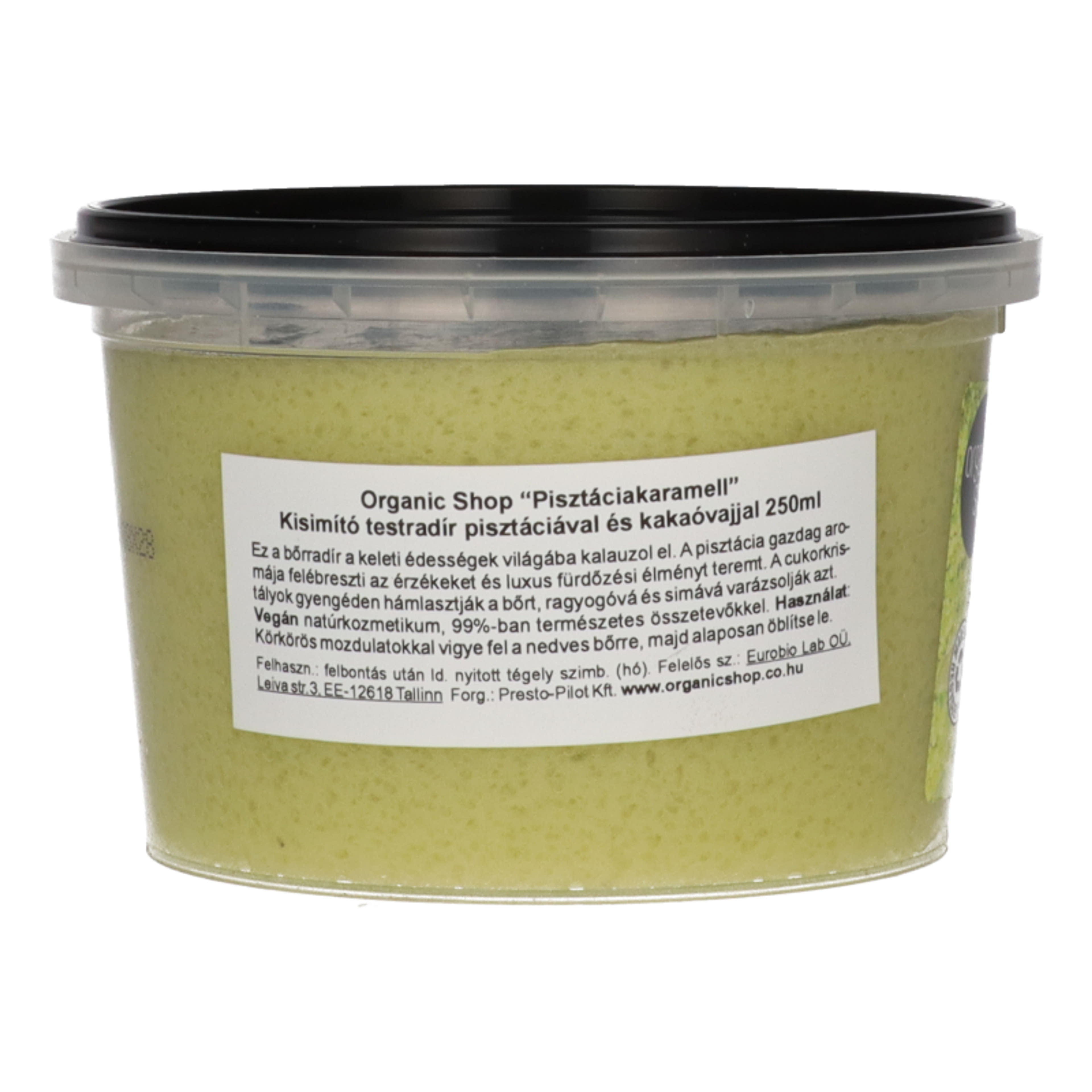 Organic Shop Pisztáciakaramell testradír - 250 ml-3