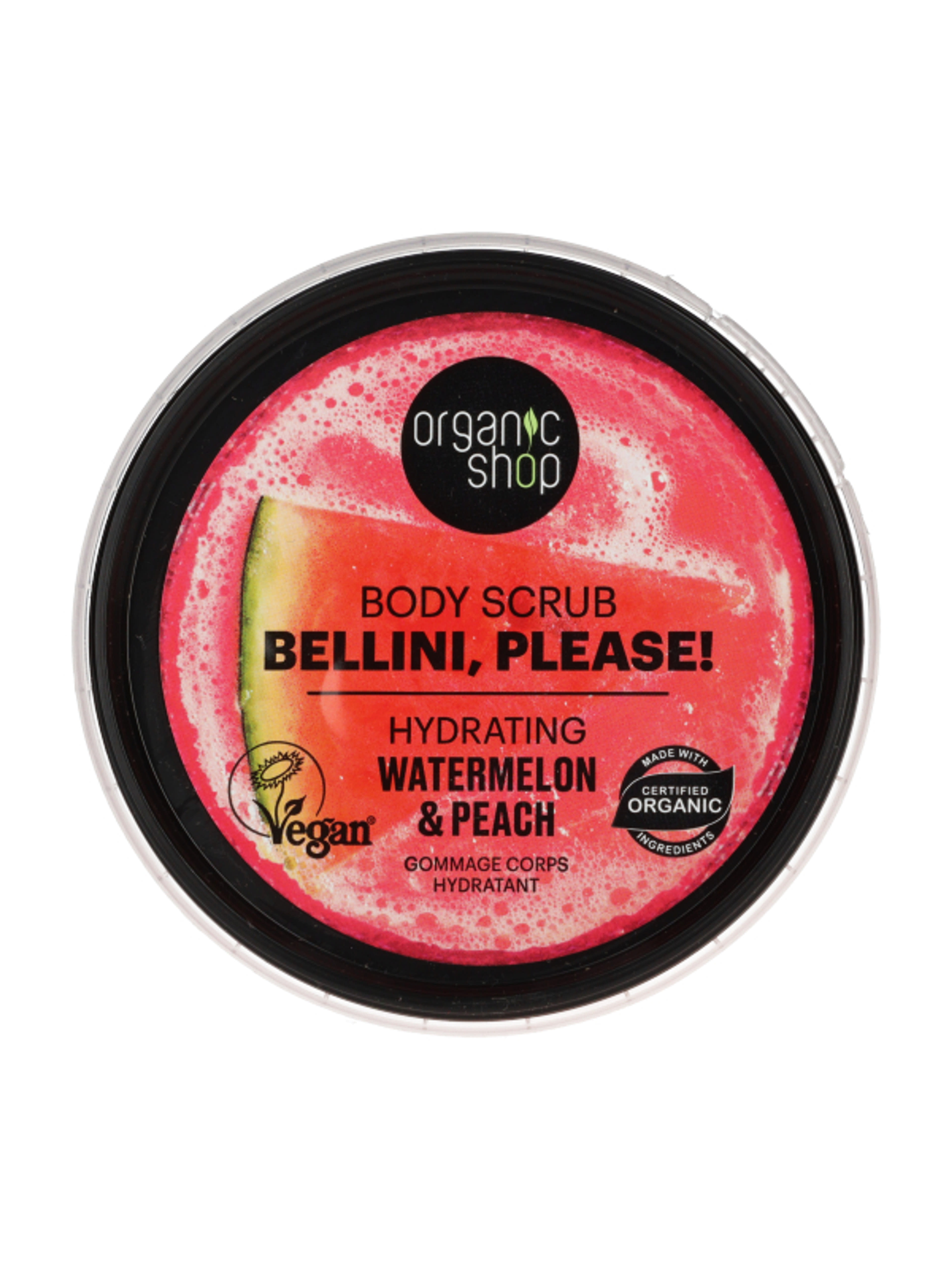 Organic Shop Bellini Please Hidratáló testradír - 250 ml