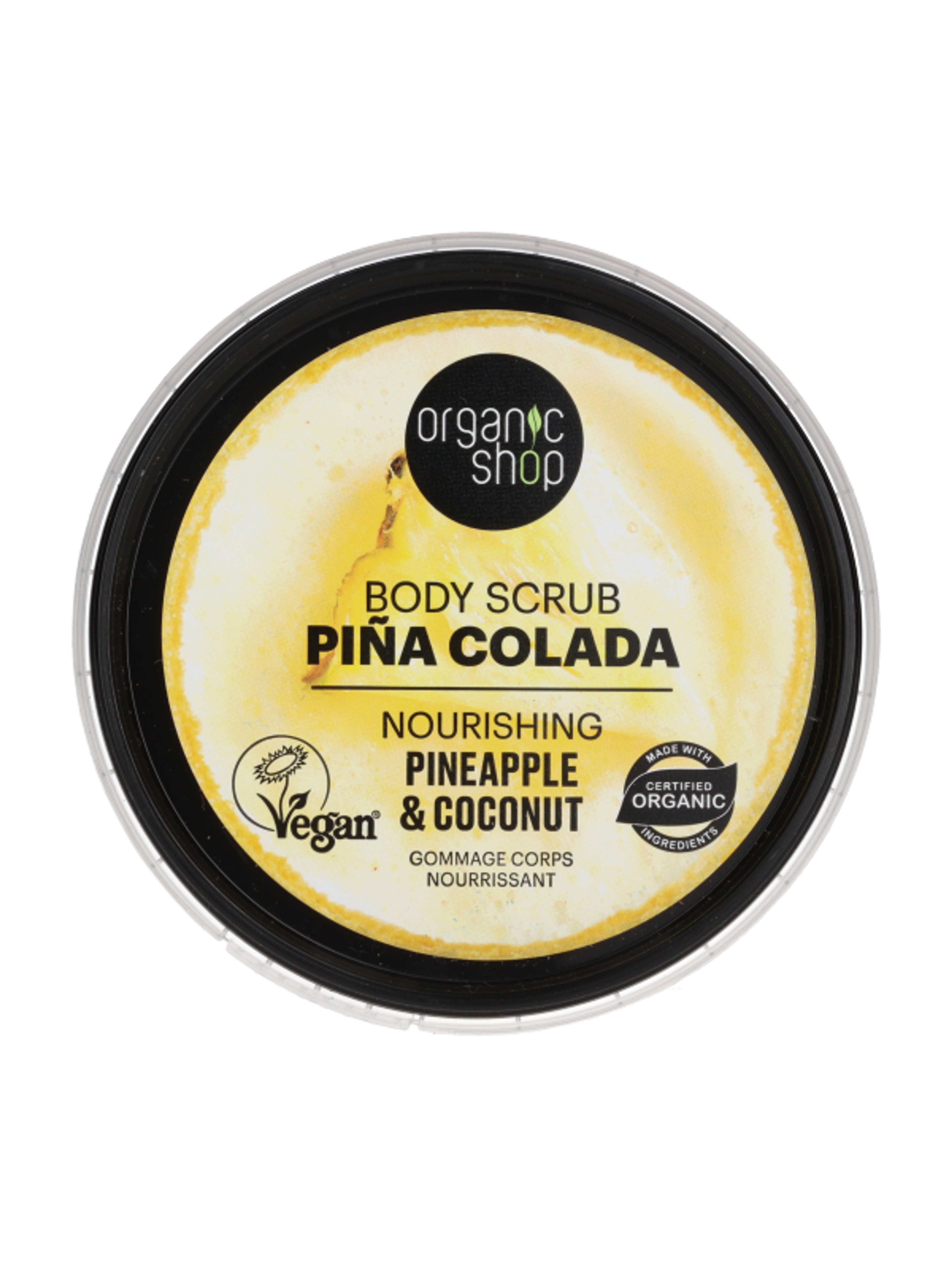 Organic Shop Pina Colada Tápláló testradír - 250 ml