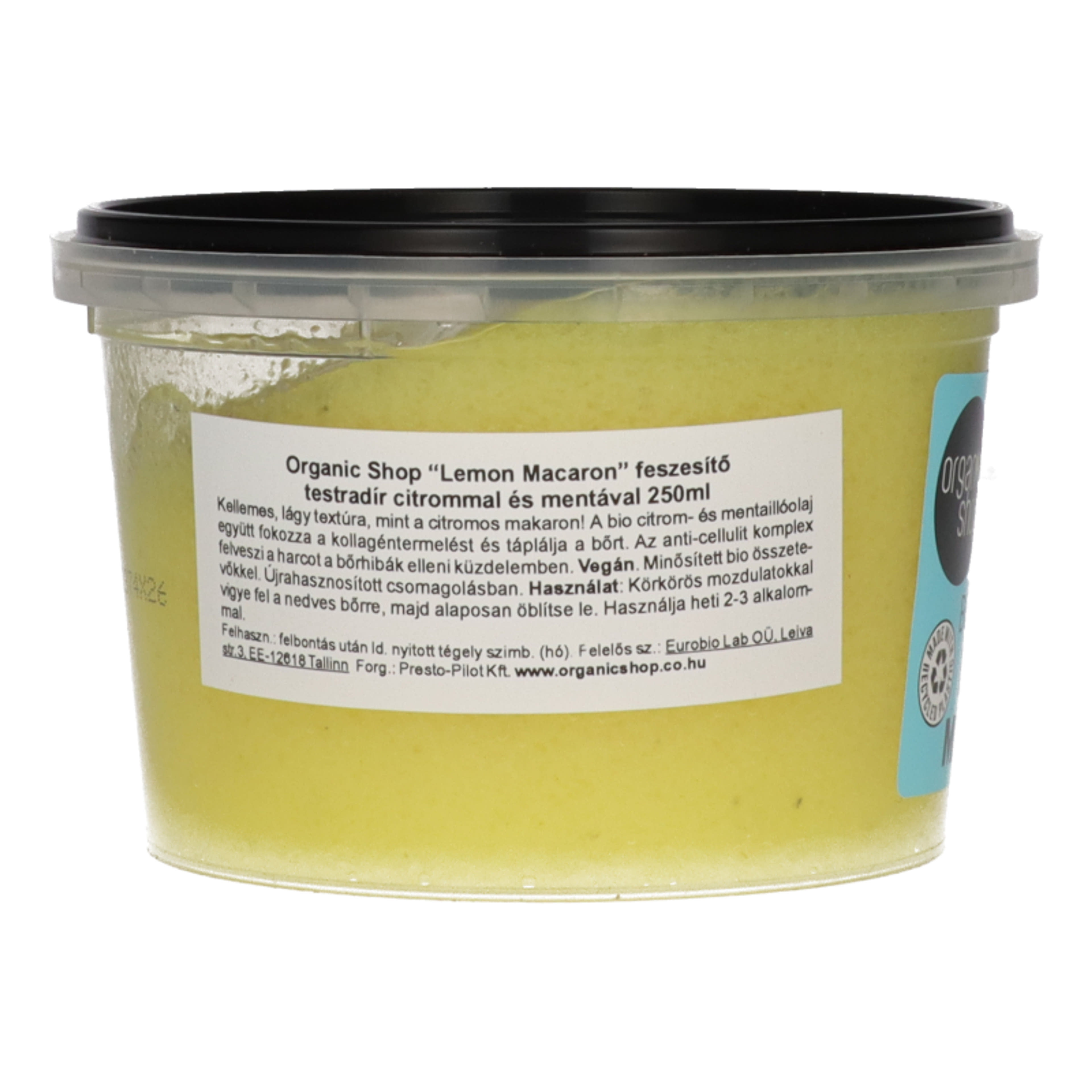 Organic Shop Lemon Macaron testradír - 250 ml-3