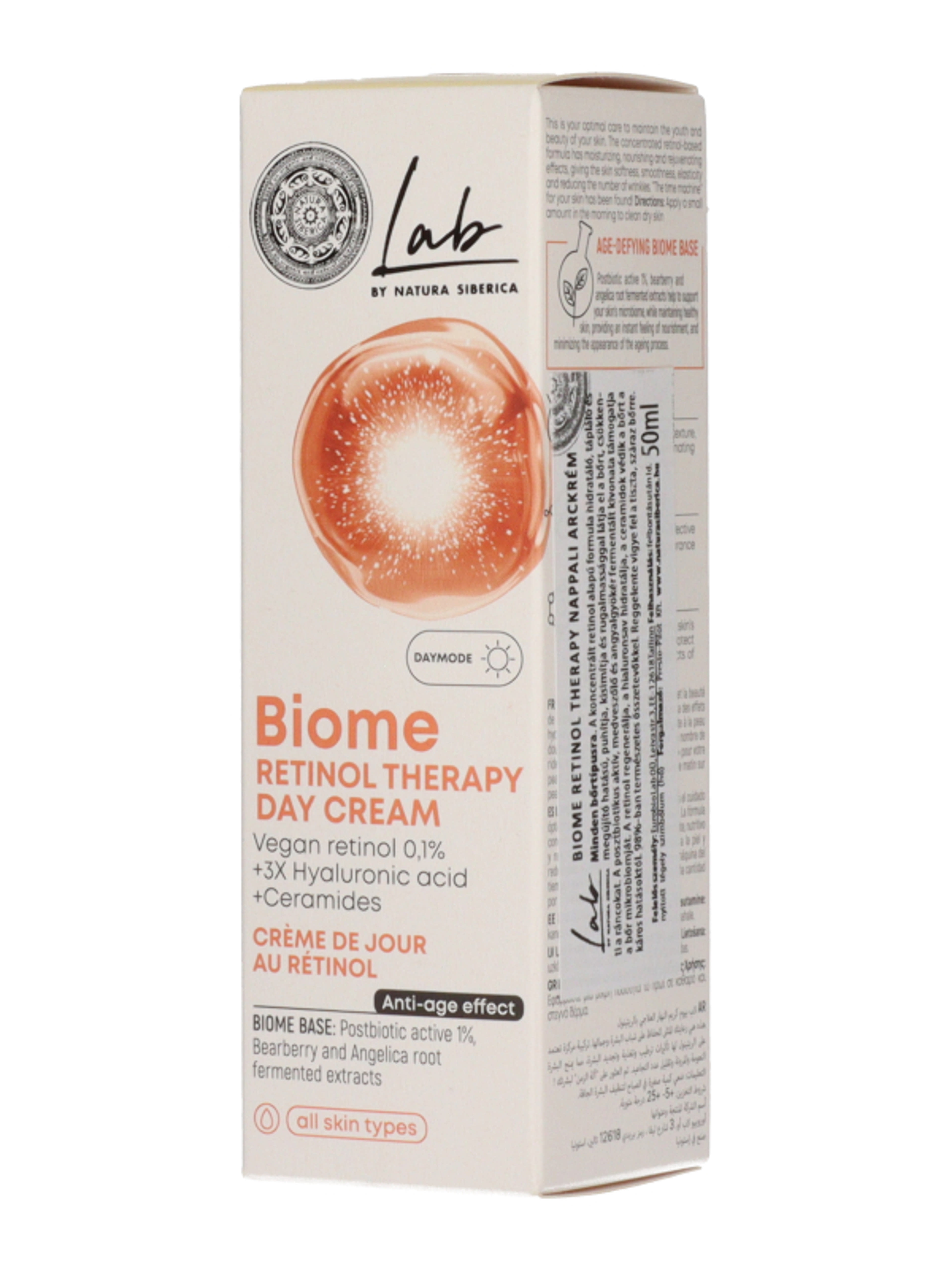 Natura Siberica Lab Biome nappali krém retinollal - 50 ml-2