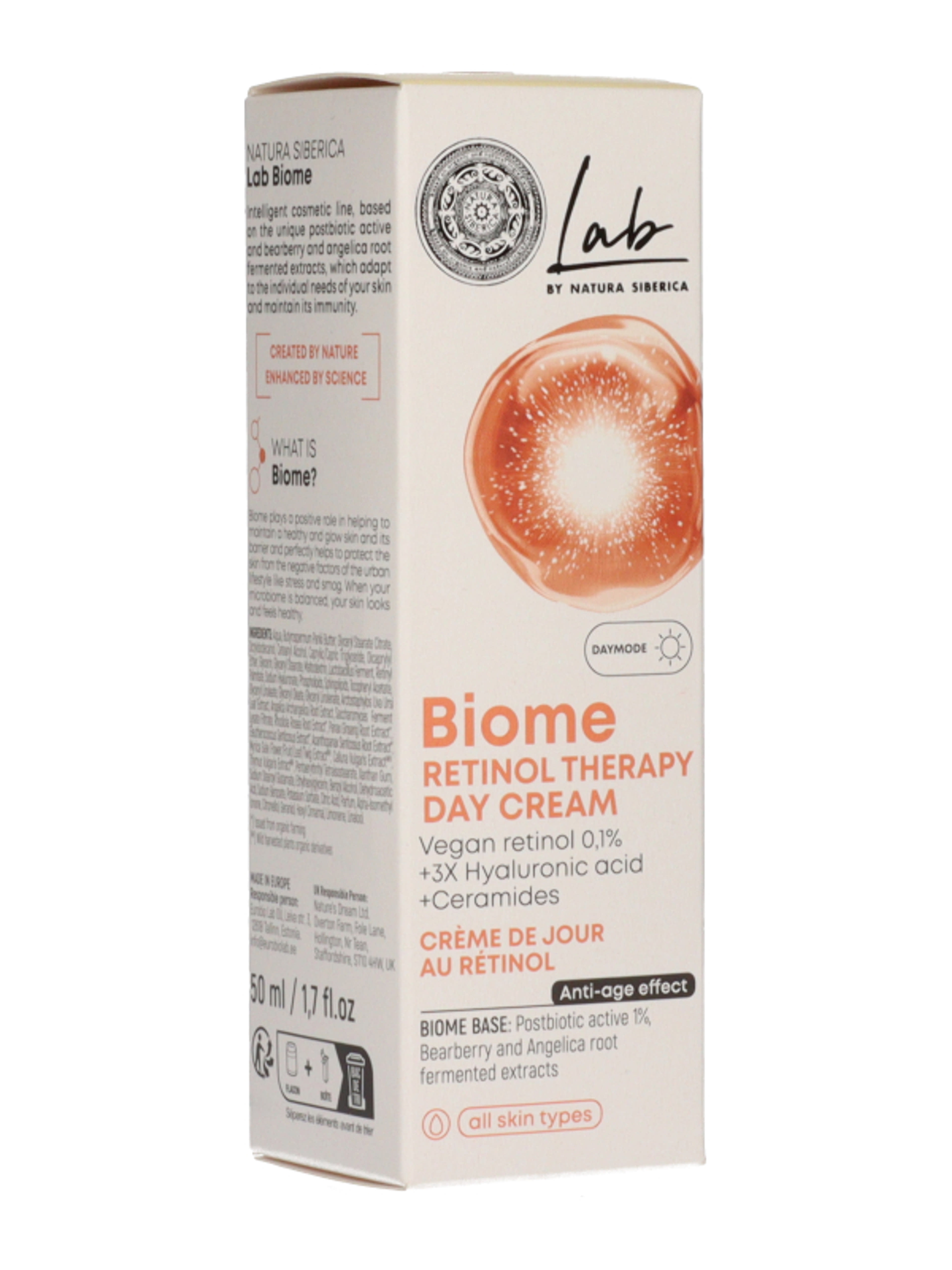 Natura Siberica Lab Biome nappali krém retinollal - 50 ml-4