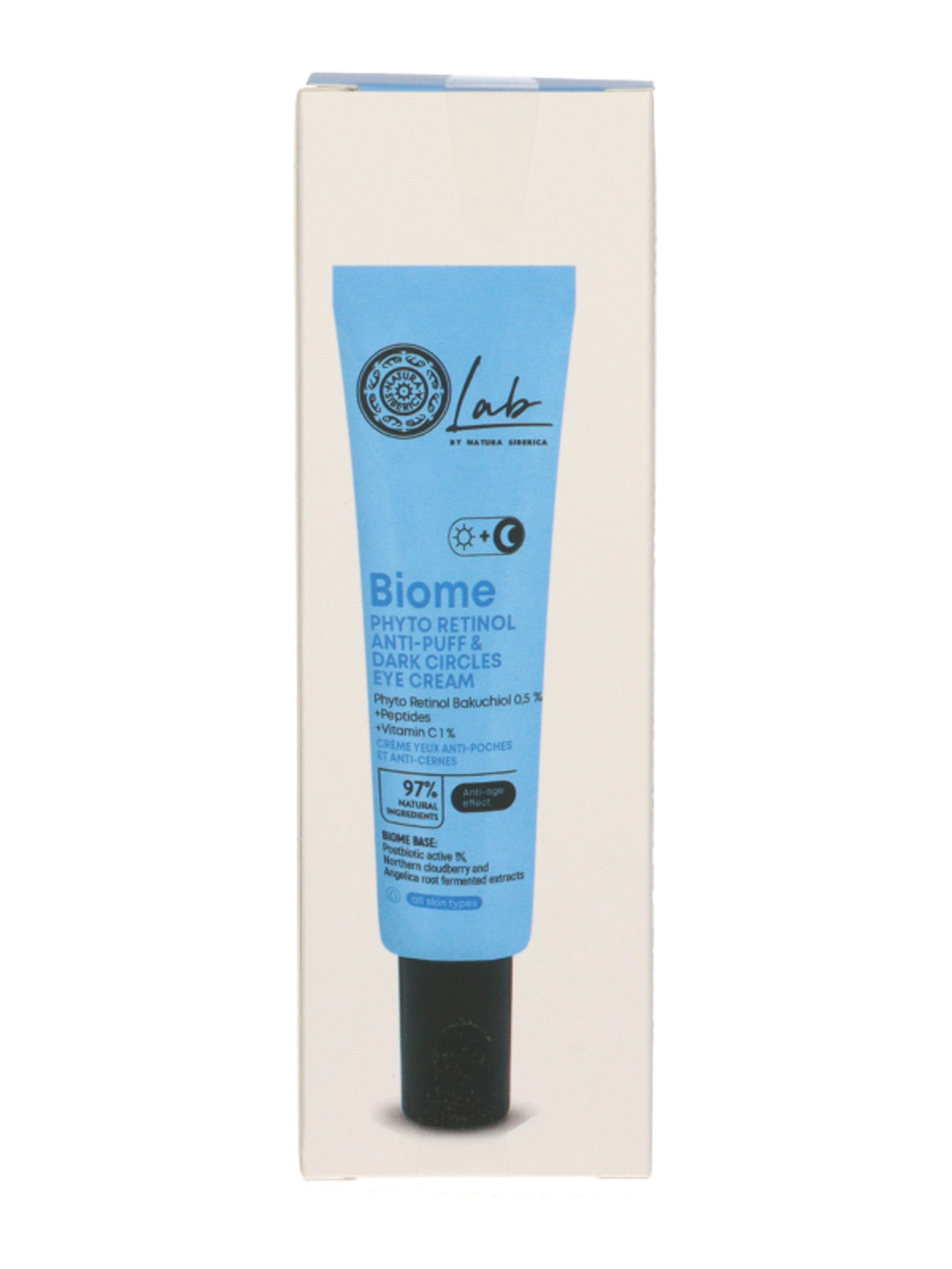 Natura Siberica Lab Biome szemkörnyékápoló fitoretinollal - 30 ml-3