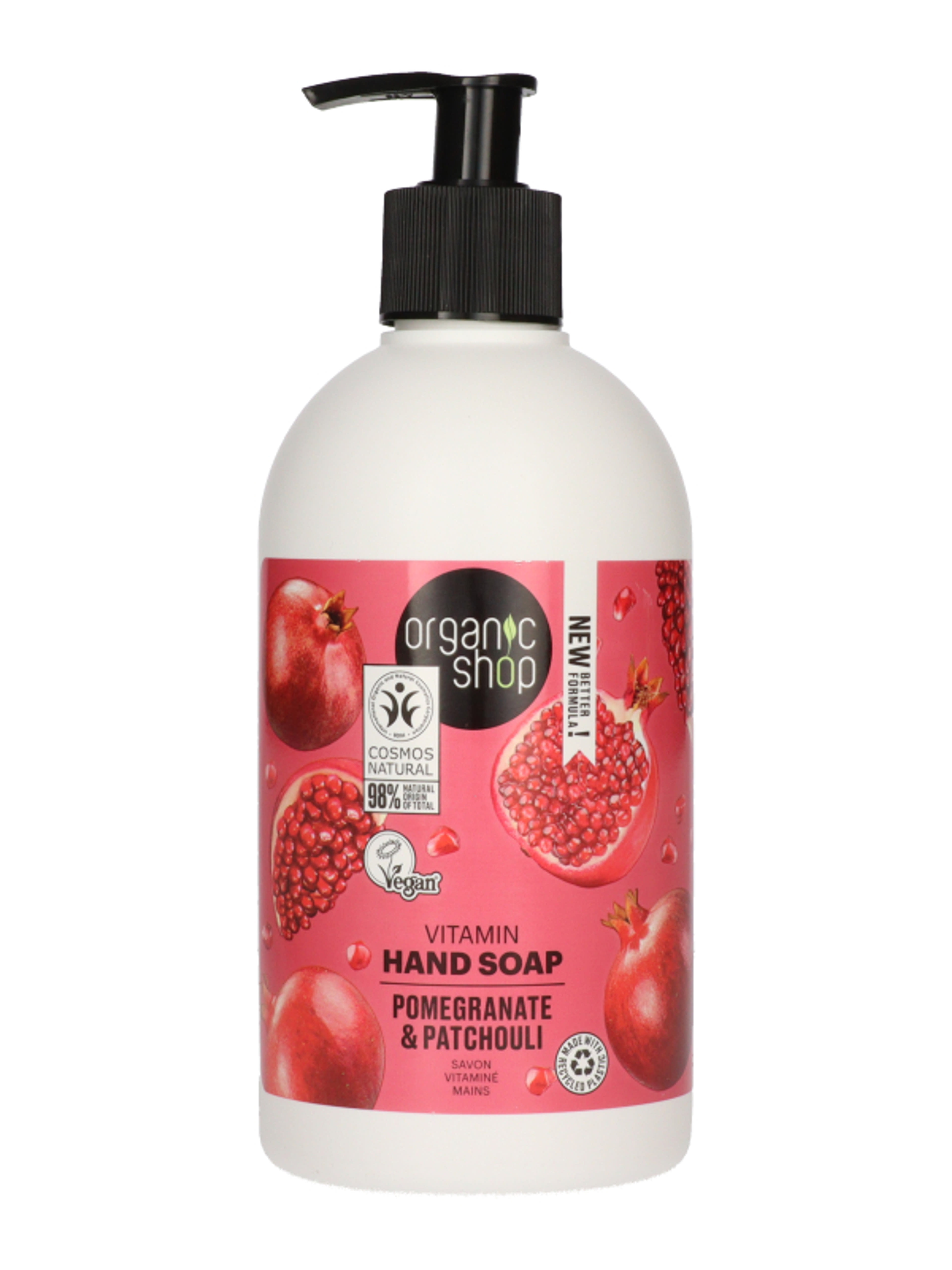 Organic Shop folyékony szappan gránátalma és pacsuli illattal - 500 ml-2