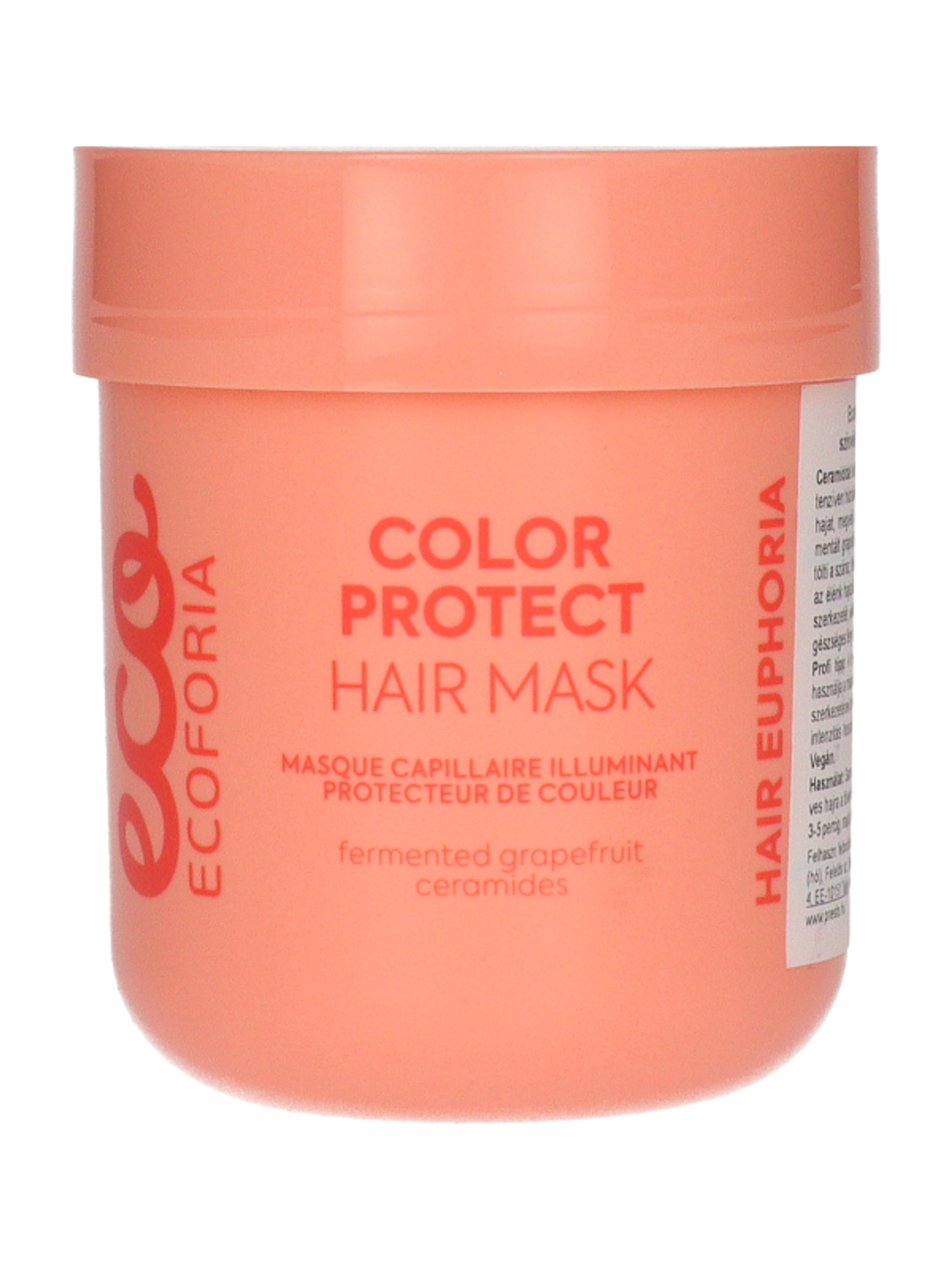 Ecoforia ceramidos színvédő hajmaszk - 200 ml