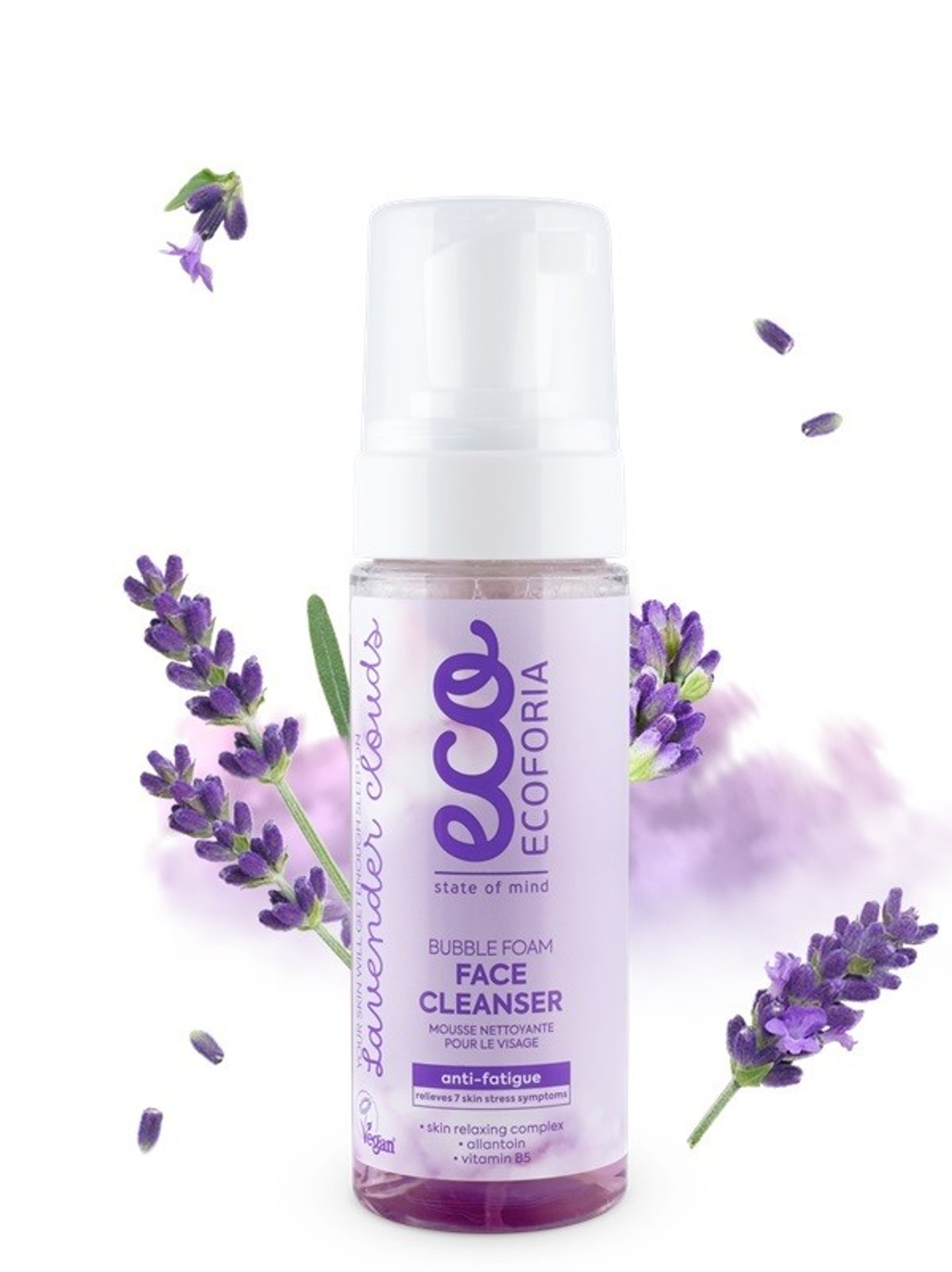 Ecoforia arctisztító hab levendulával - 160 ml-3