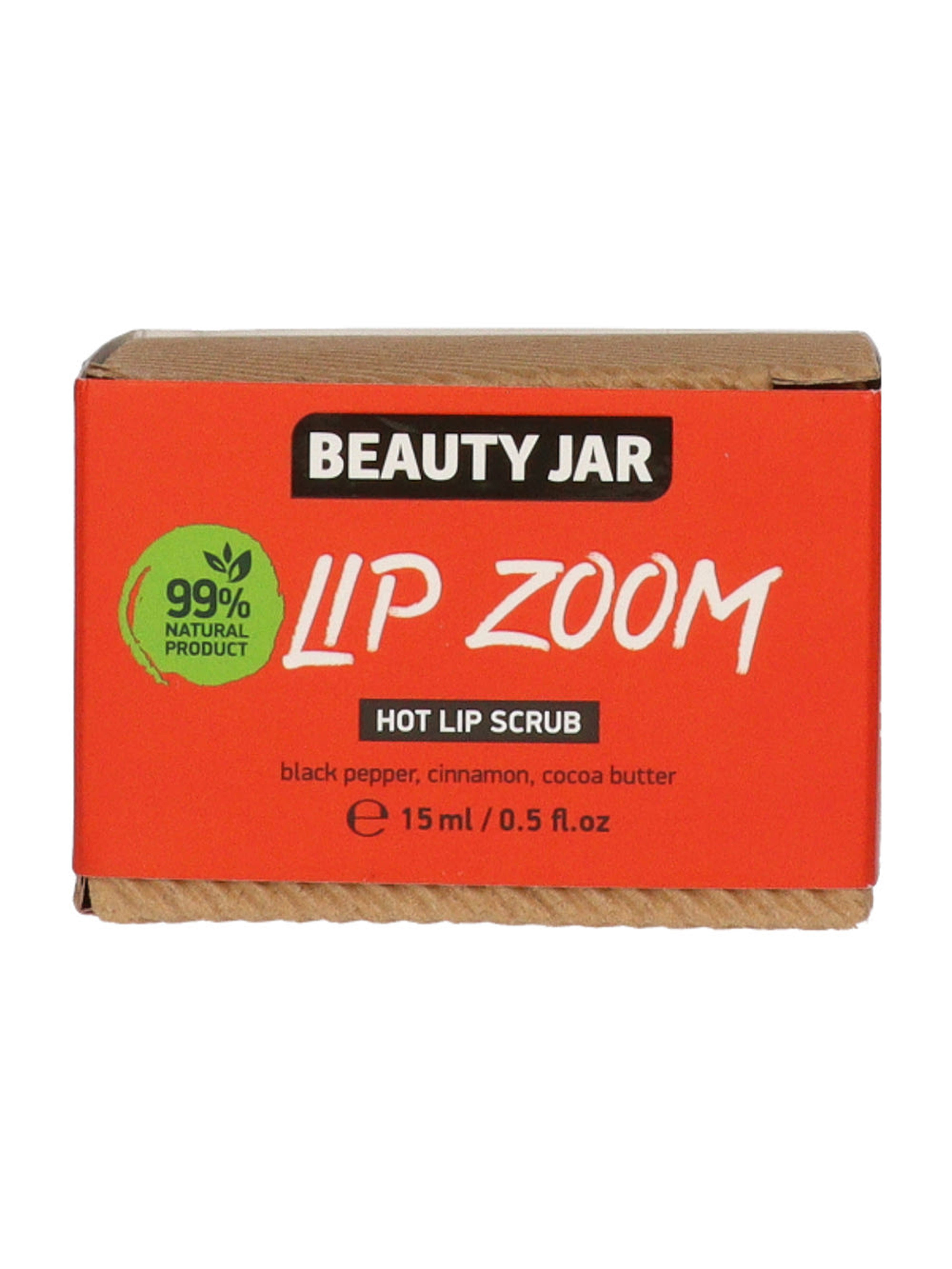 Beauty Jar LIP ZOOM HOT ajakradír - 15 g