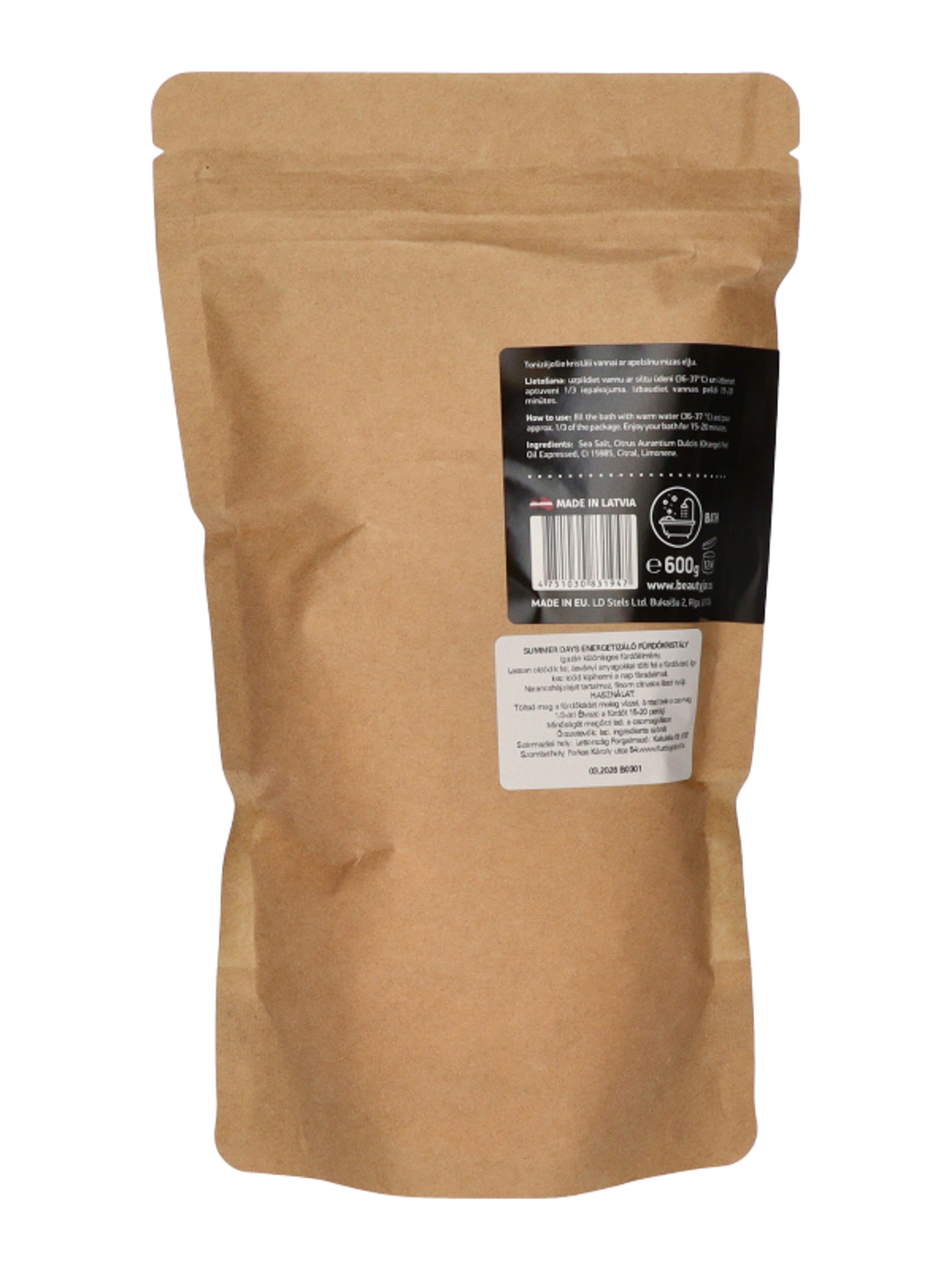 Beauty Jar Summer energetizáló fürdőkristály - 600 g-3