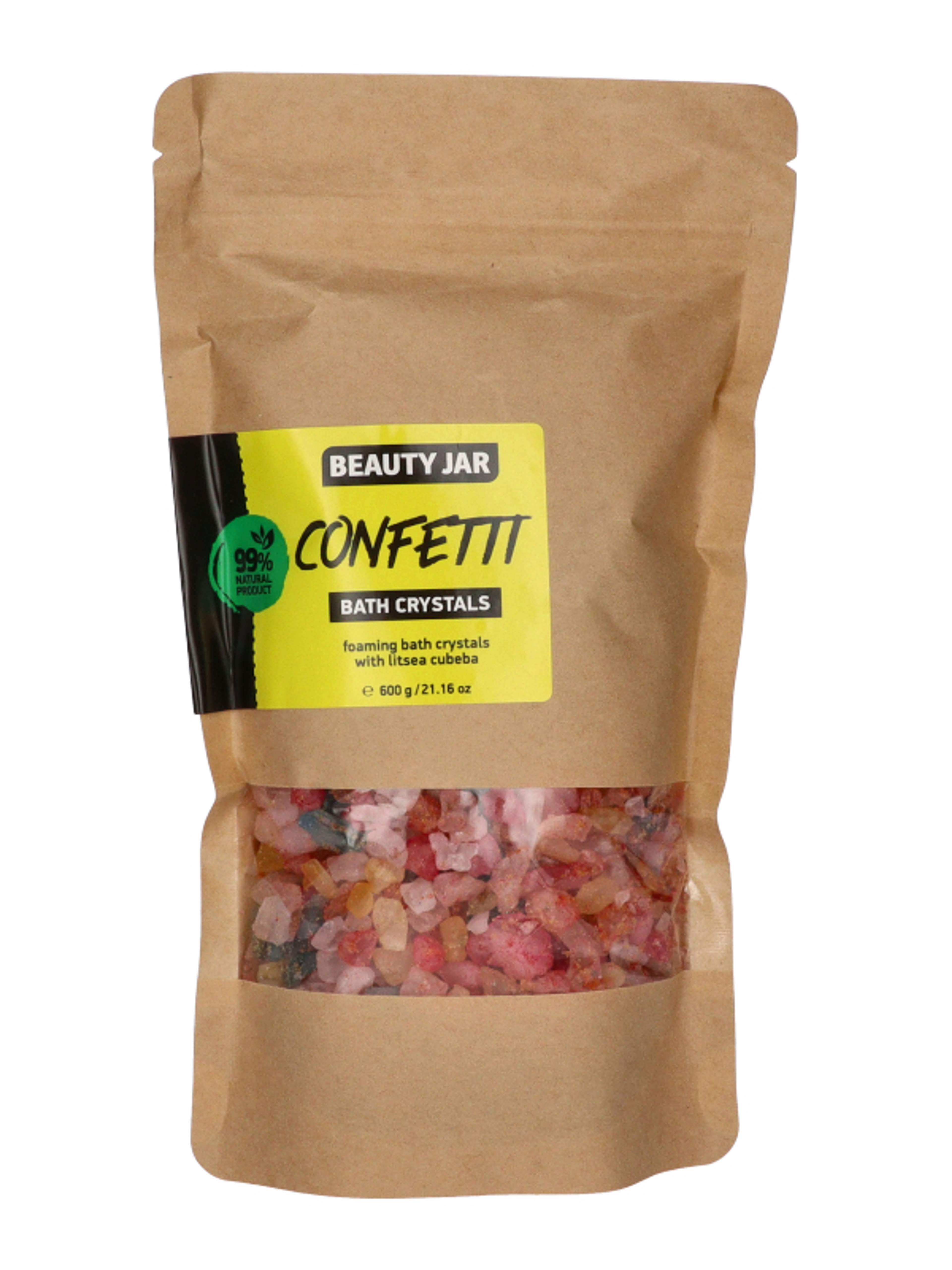 Beauty Jar Confetti habzó fürdőkristály - 600 g
