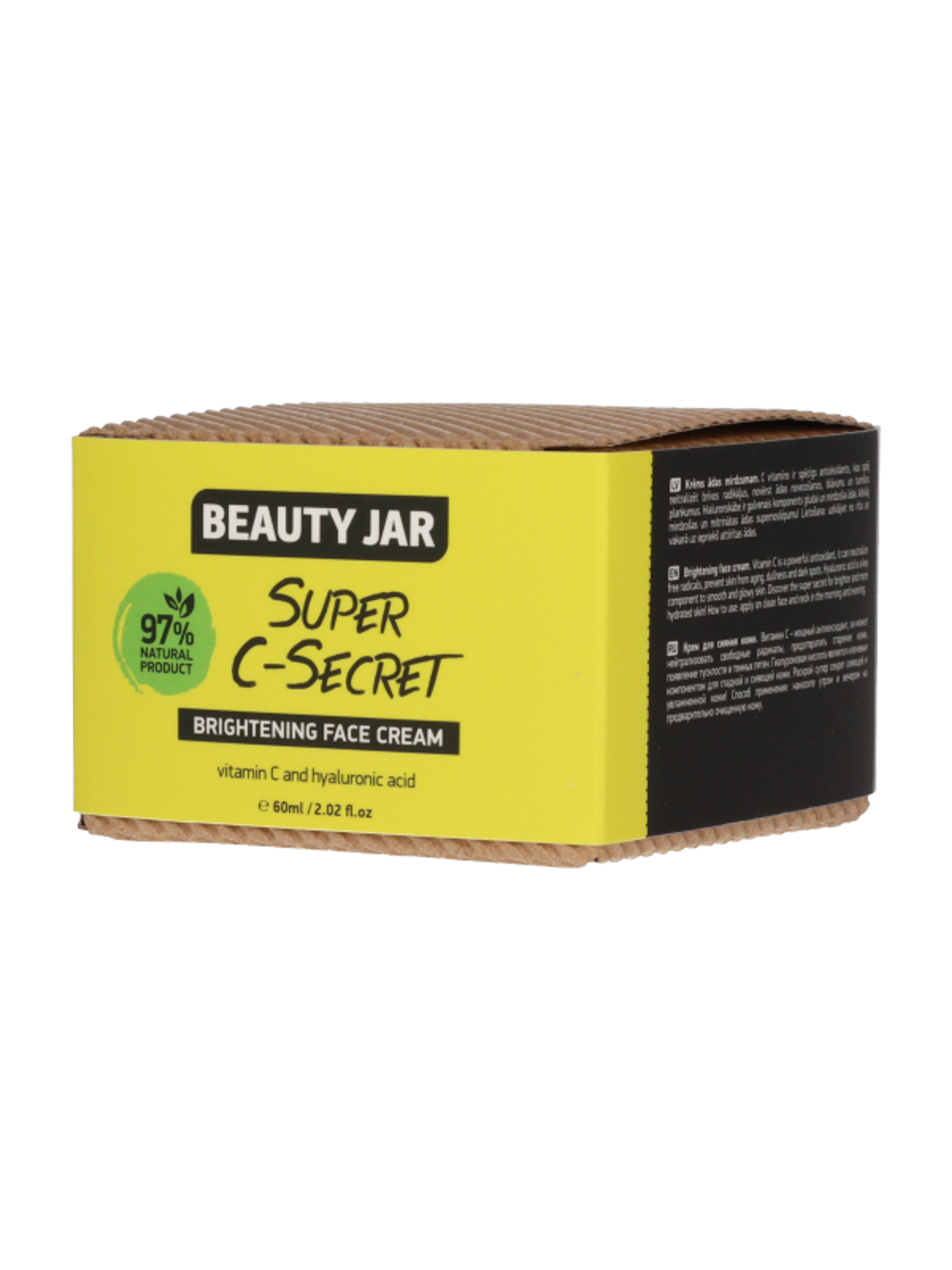Beauty Jar Super C-Secret világosító arckérm - 60 ml-3