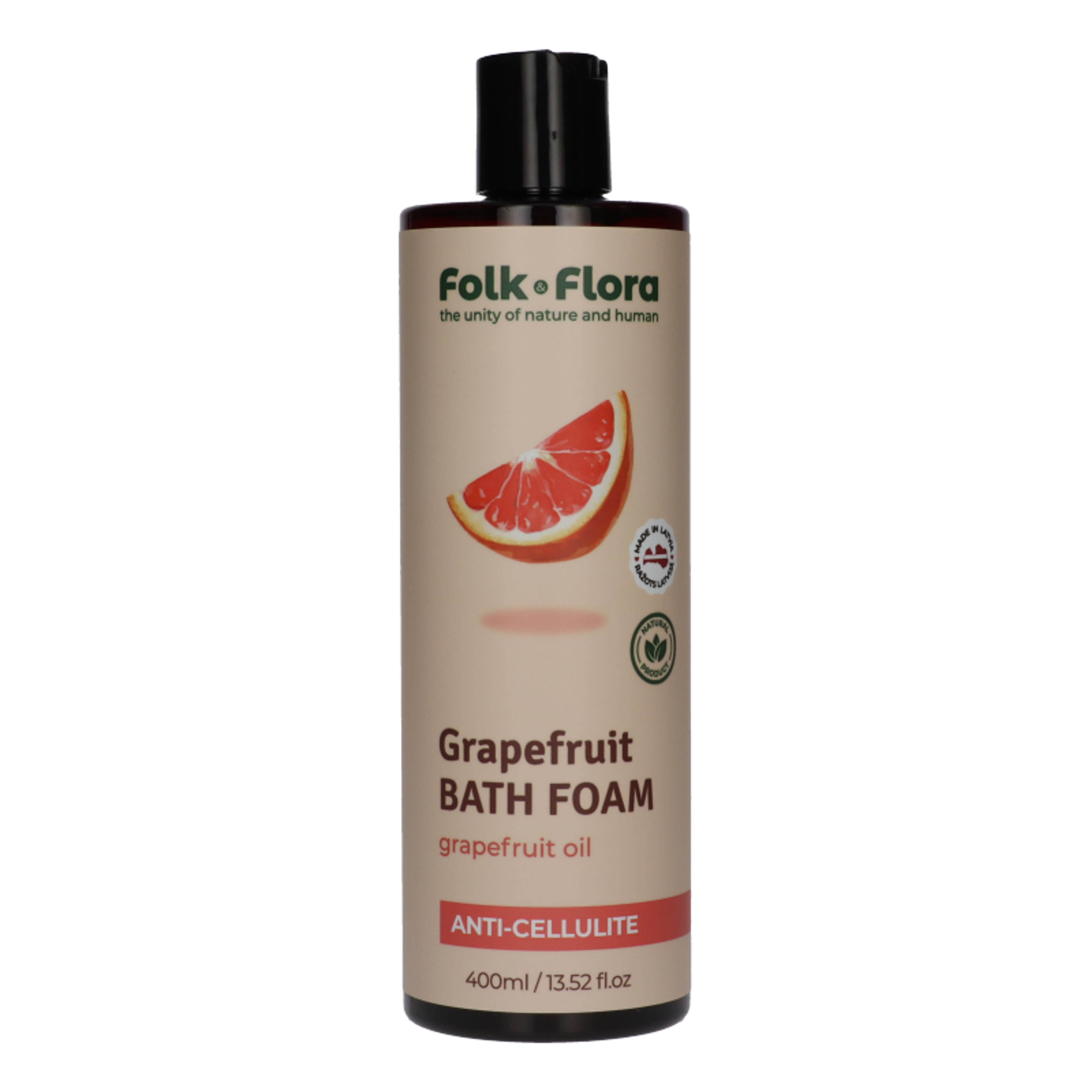 Folk&Flora Anti-Cellulite habfürdő grapefruit illóolajjal - 400 ml