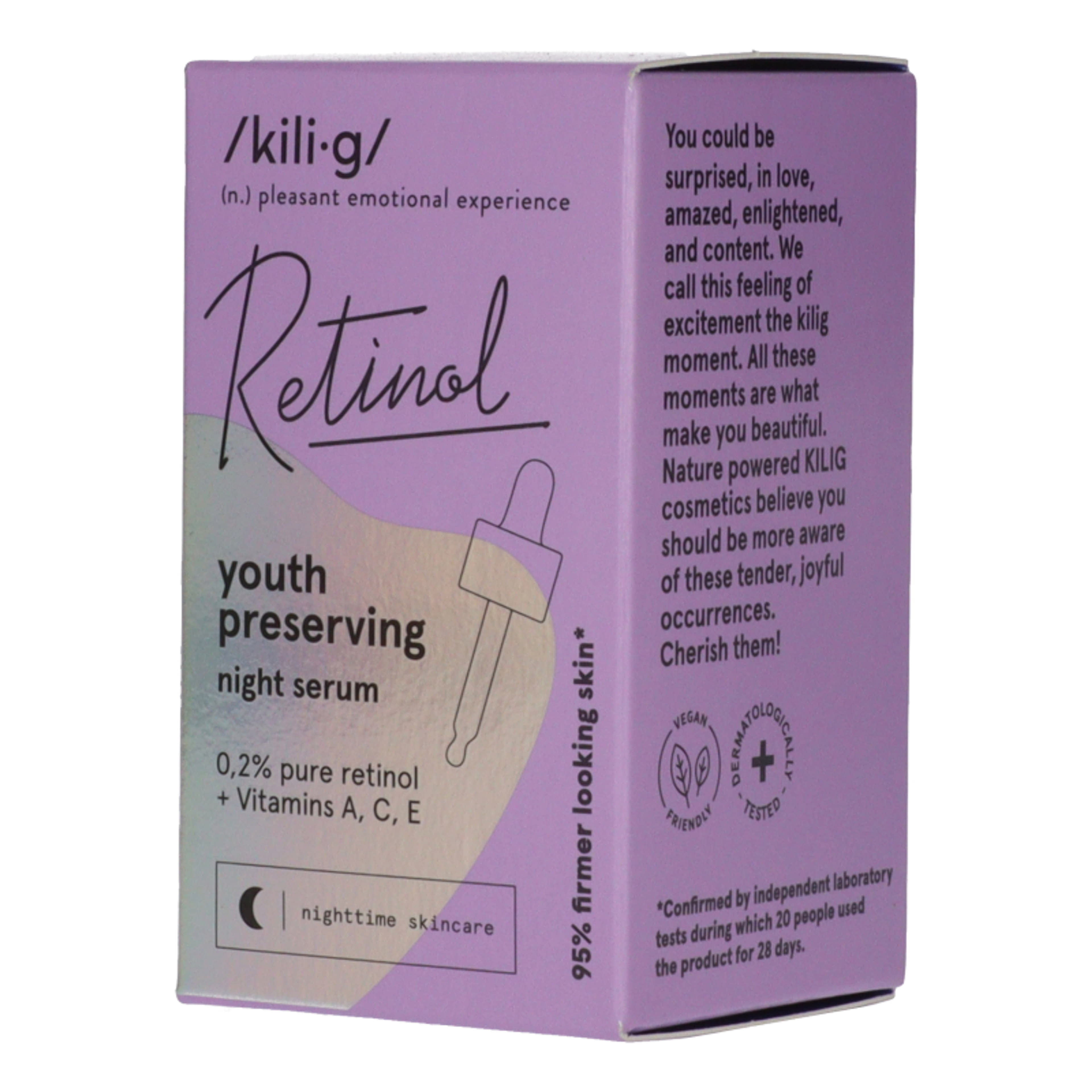 Kili-G éjszakai szérum retinollal - 30 ml-2