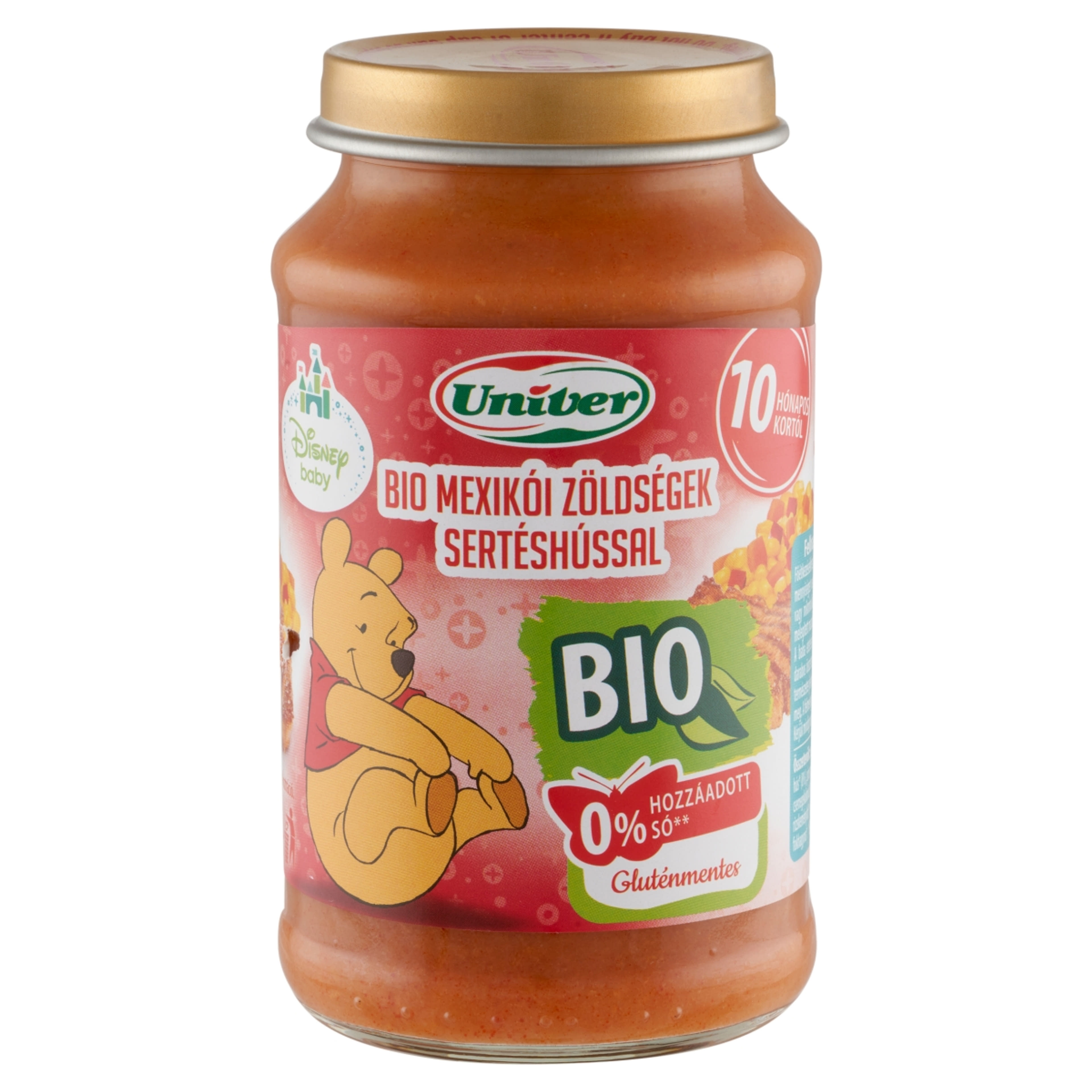 Univer Bébiétel Mexikói Zöldséges Sertéshús Ízesítéssel 10 Hónapos Kortól - 220 g-2
