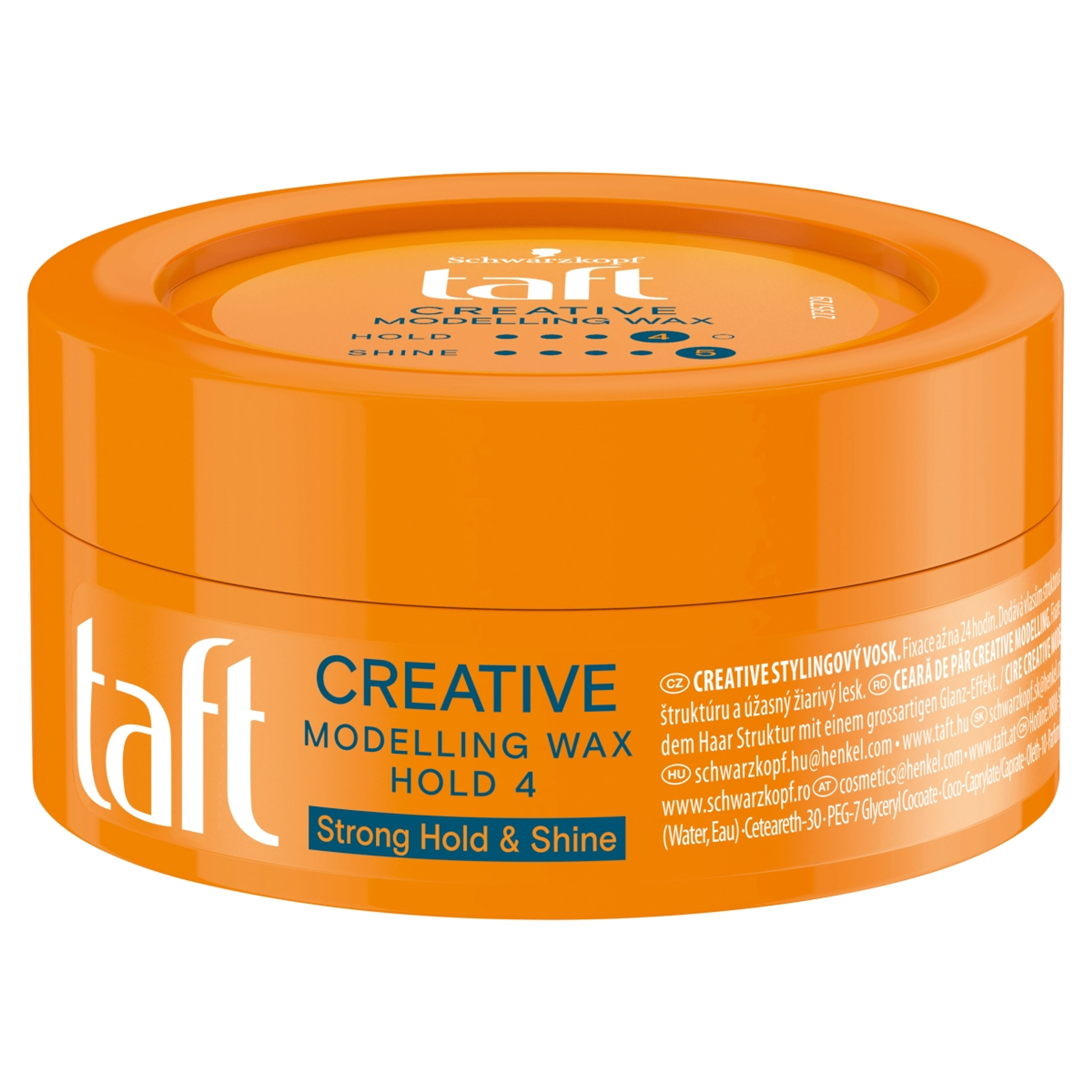 Taft Looks Creative Hajformázó wax - 75 ml-3