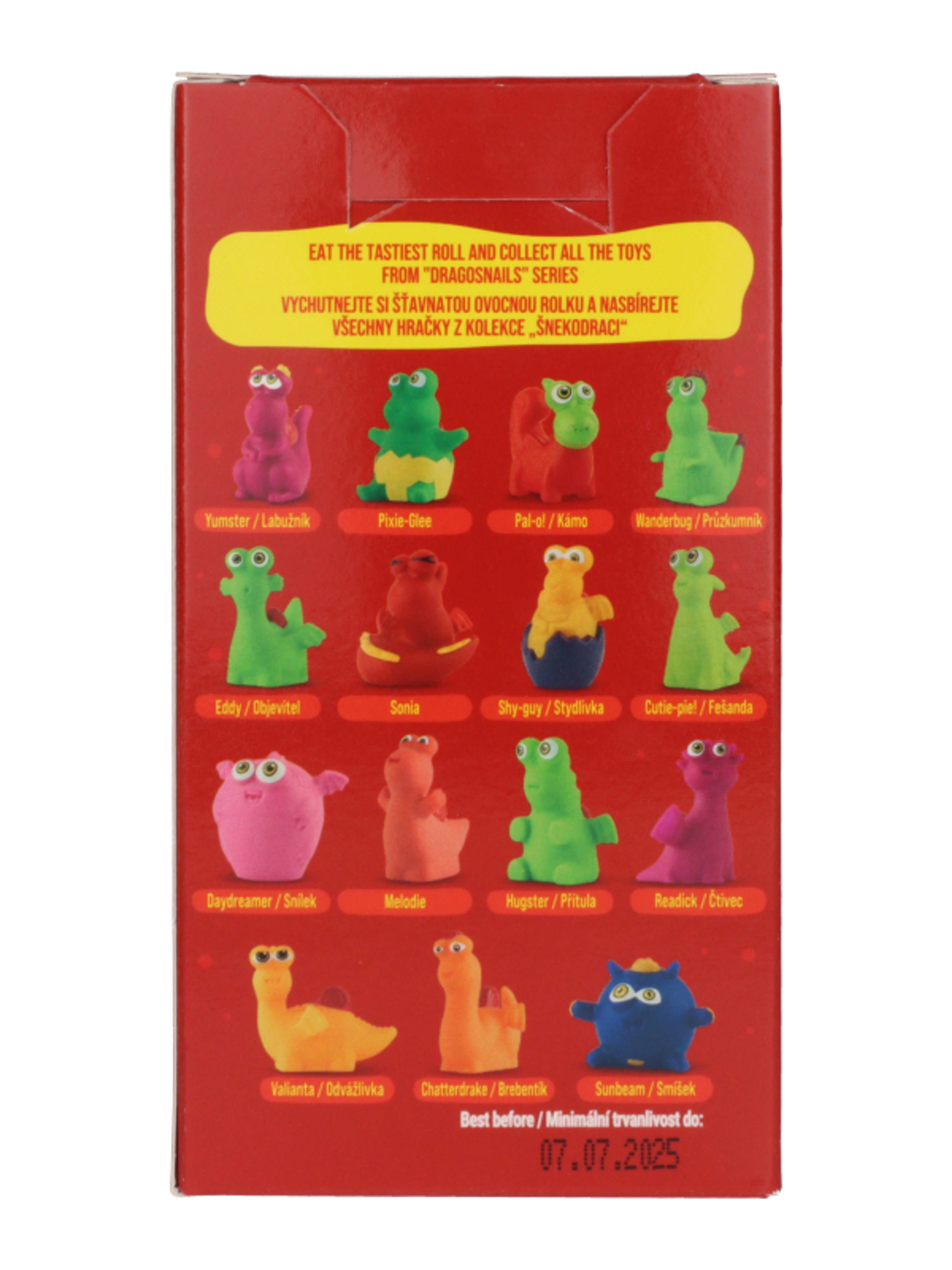 Bob Snail Eat&Play gyümölcstekercs játékkal - 20 g-3