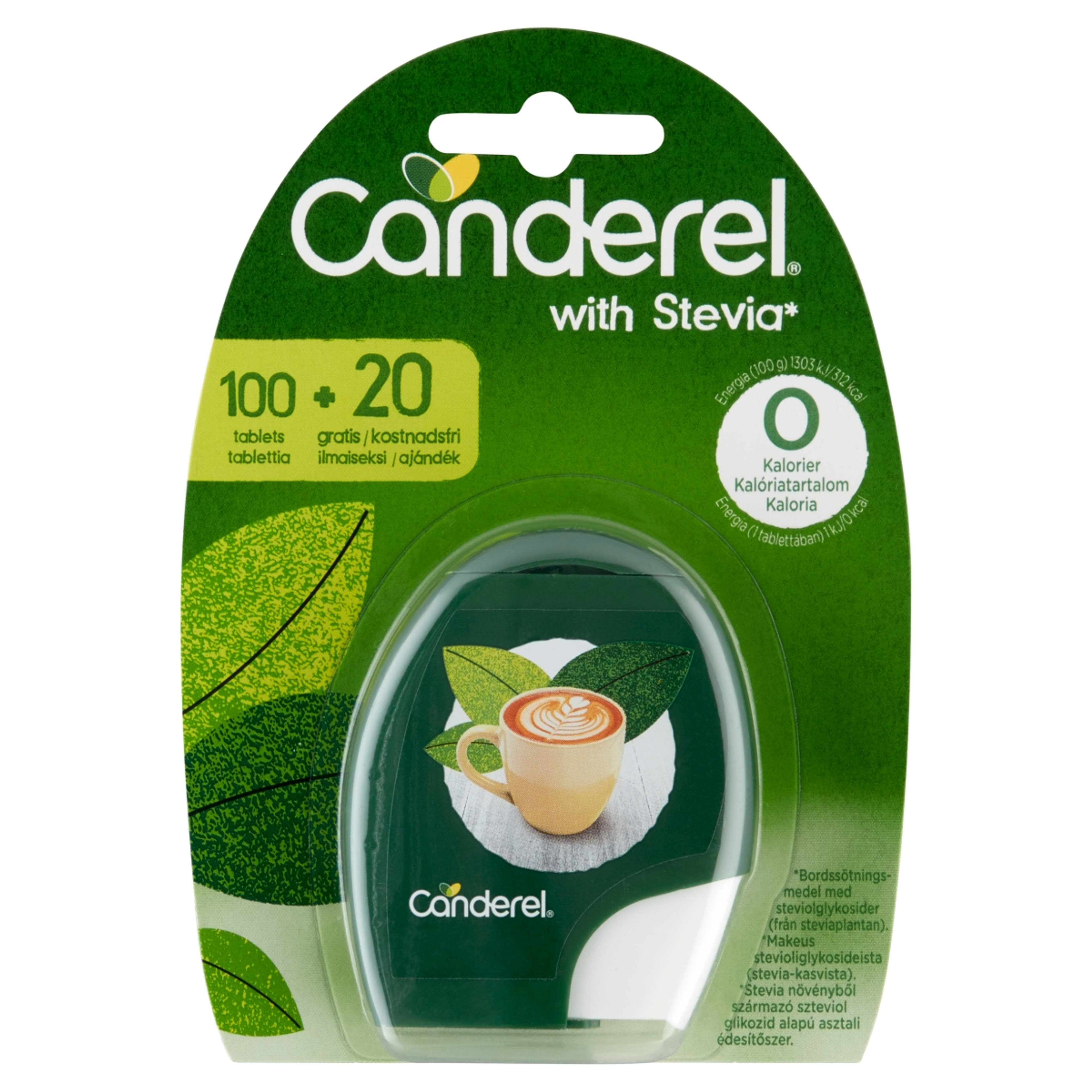 Canderel stevia alapú édesítőszer tabletta - 120 db-1