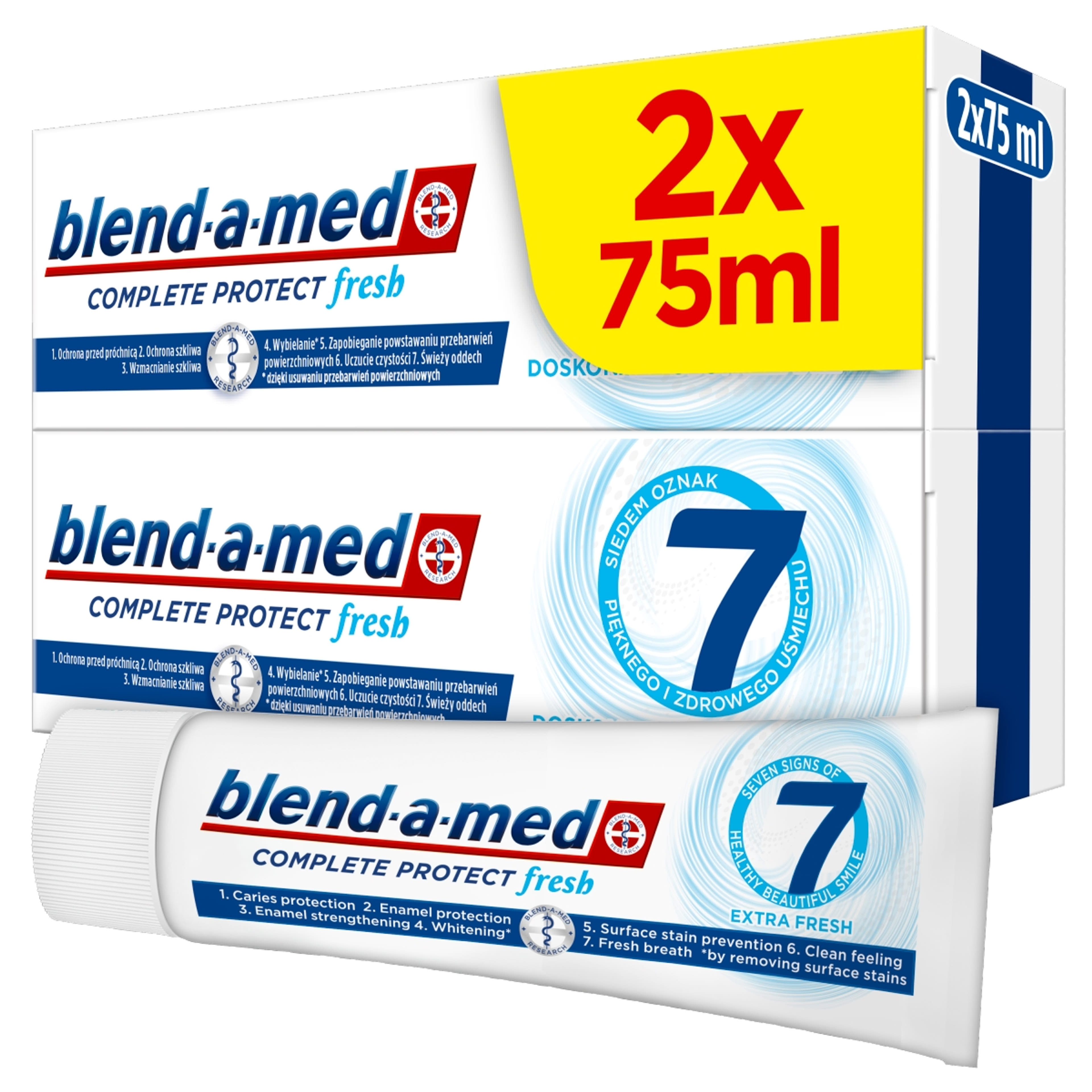 Blend-a-med Complete Protect 7 Extra Fresh fogkrém - 150 ml-8