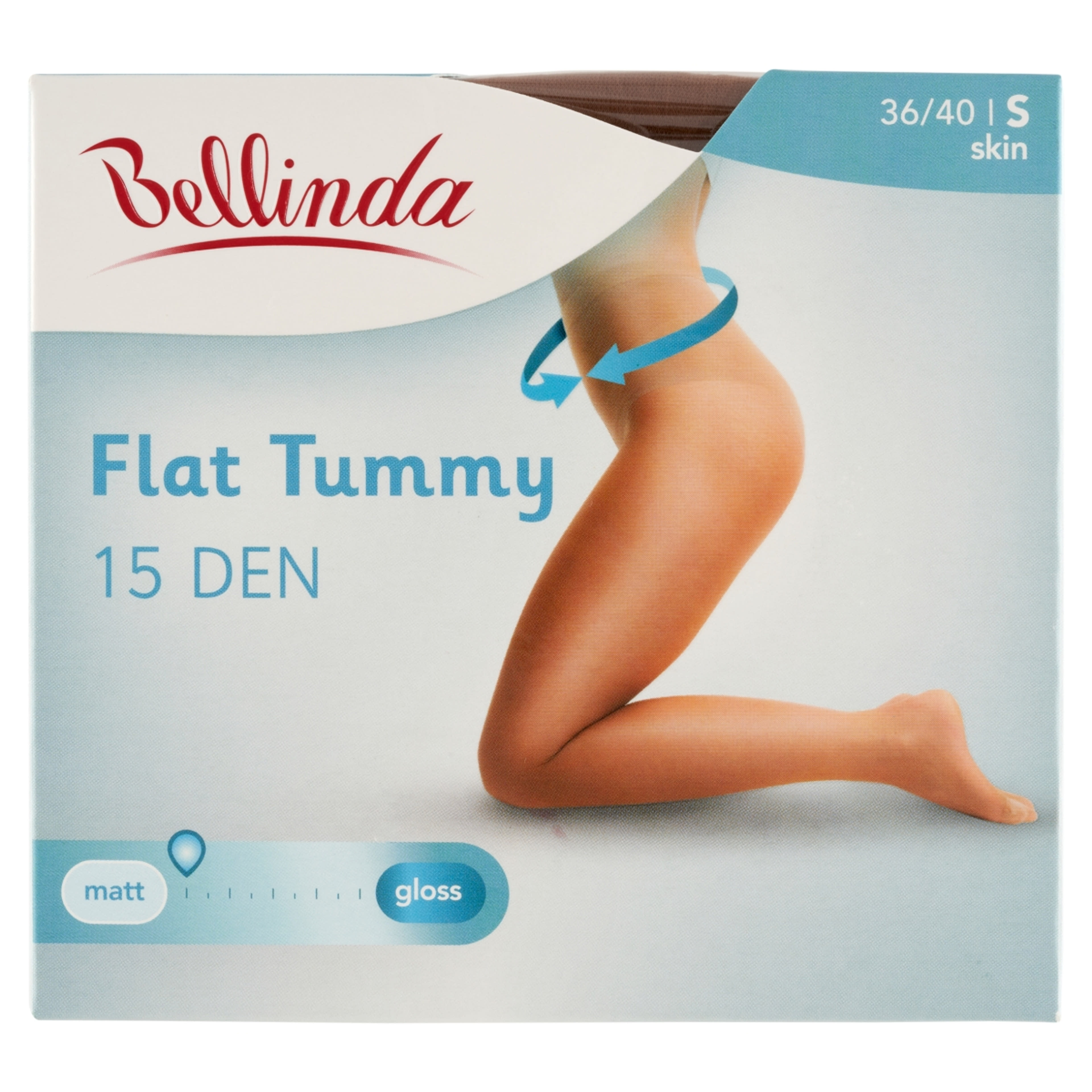 Bellinda Flat Tummy harisnya 15Den /testszínű S - 1 db-1