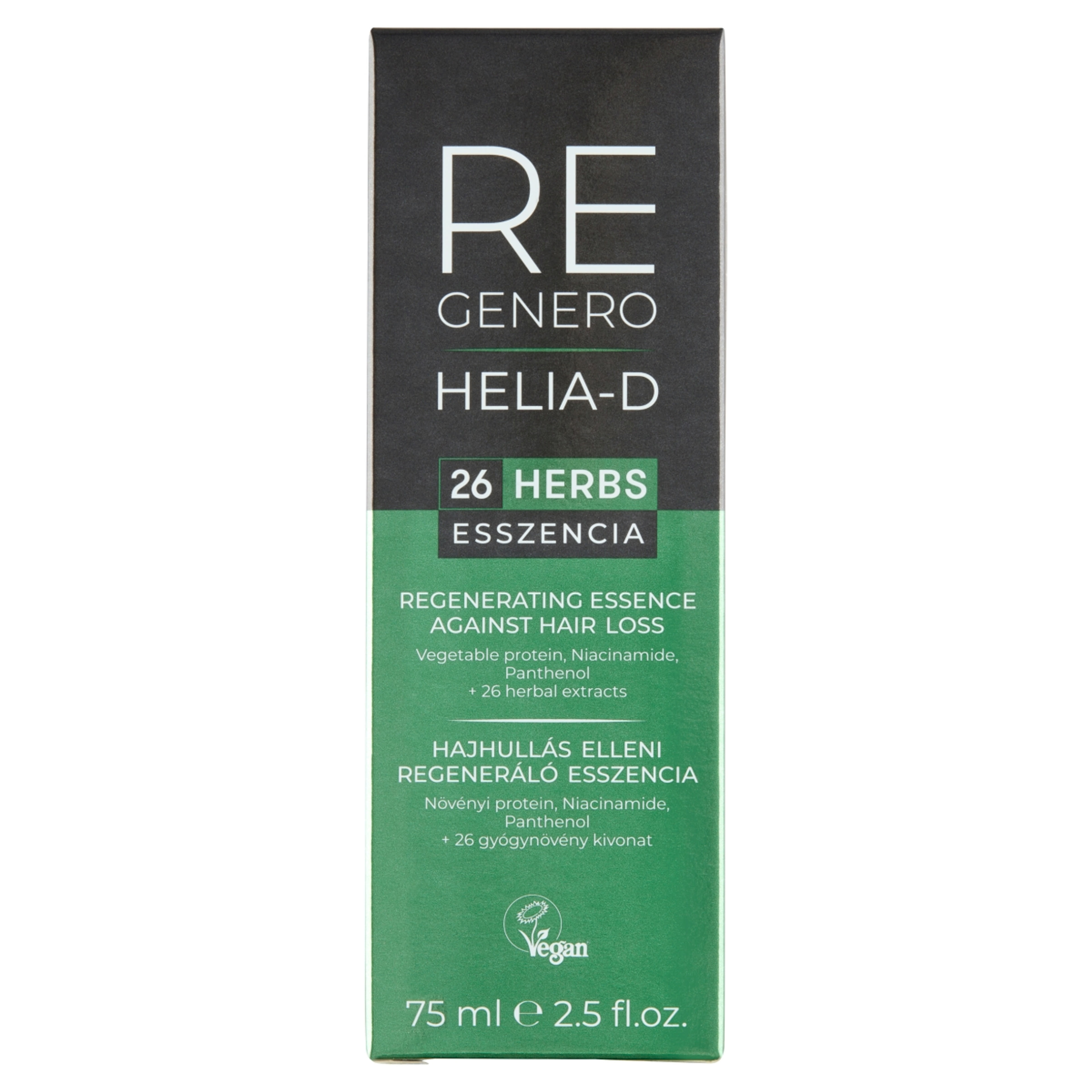 Helia-D Hajhullás Elleni Regeneráló Esszencia hajápoló - 75 ml