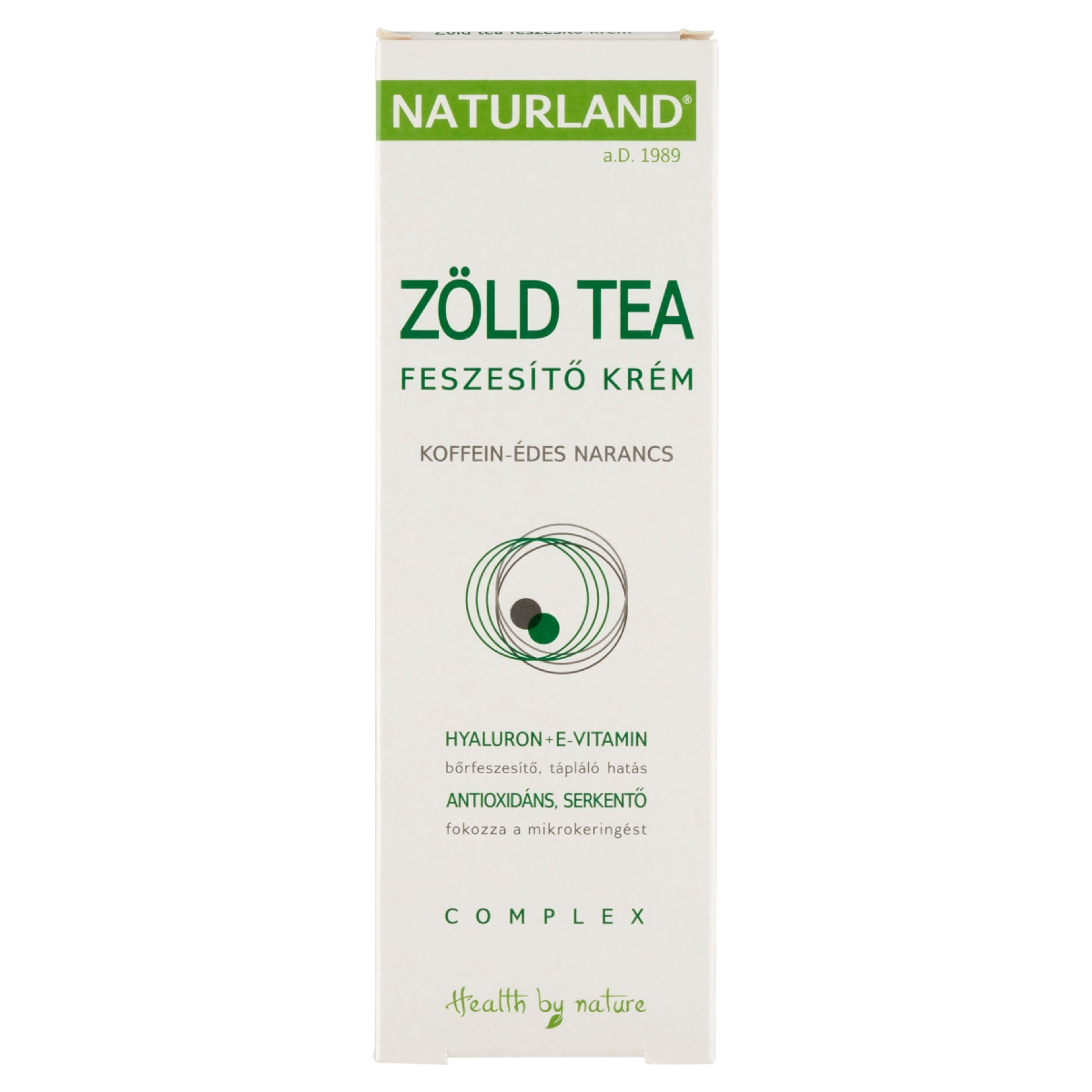 Naturland Zöld tea feszesítő krém - 100 ml-1