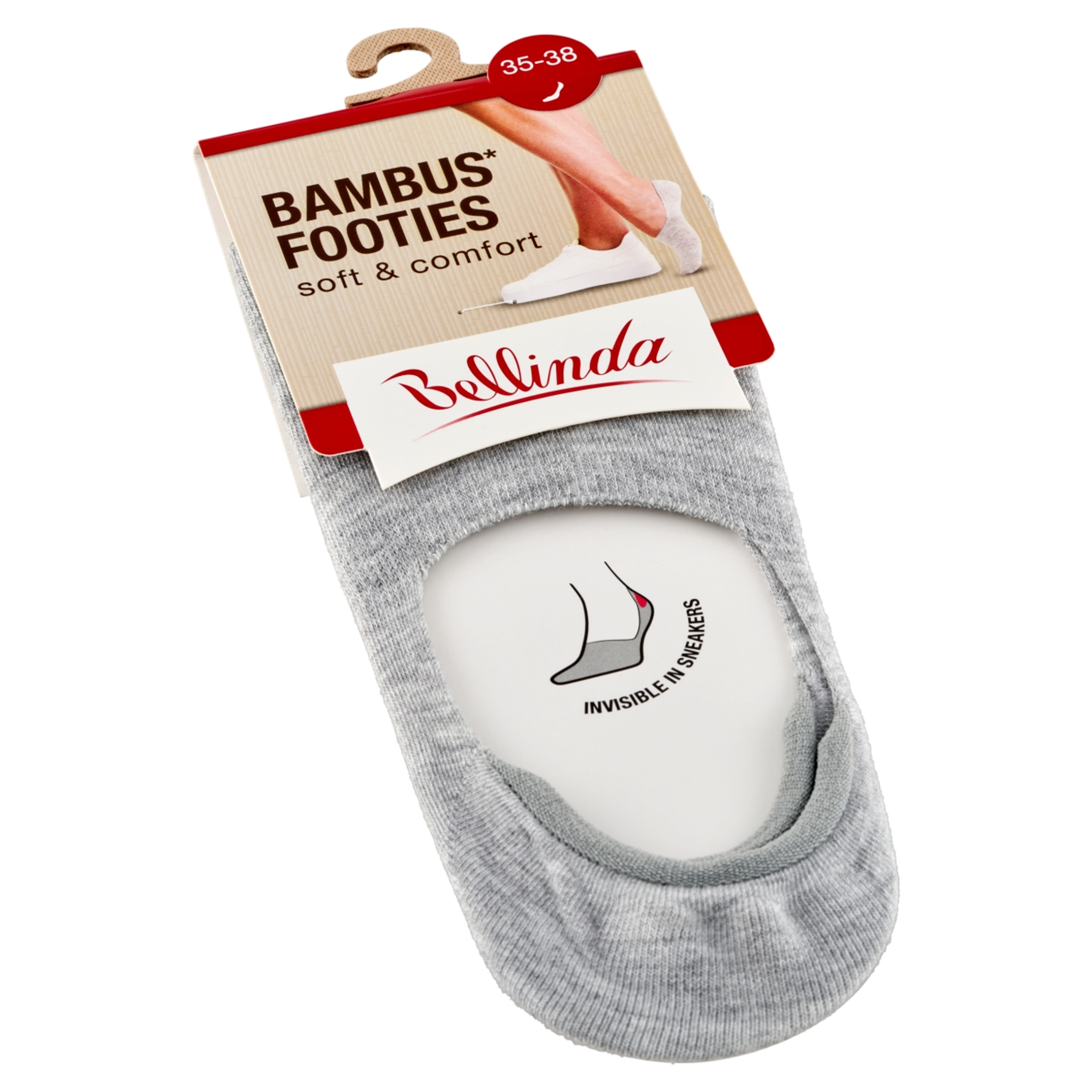 Bellinda Bambus titokzokni /szürke 35-38 - 1 db-2