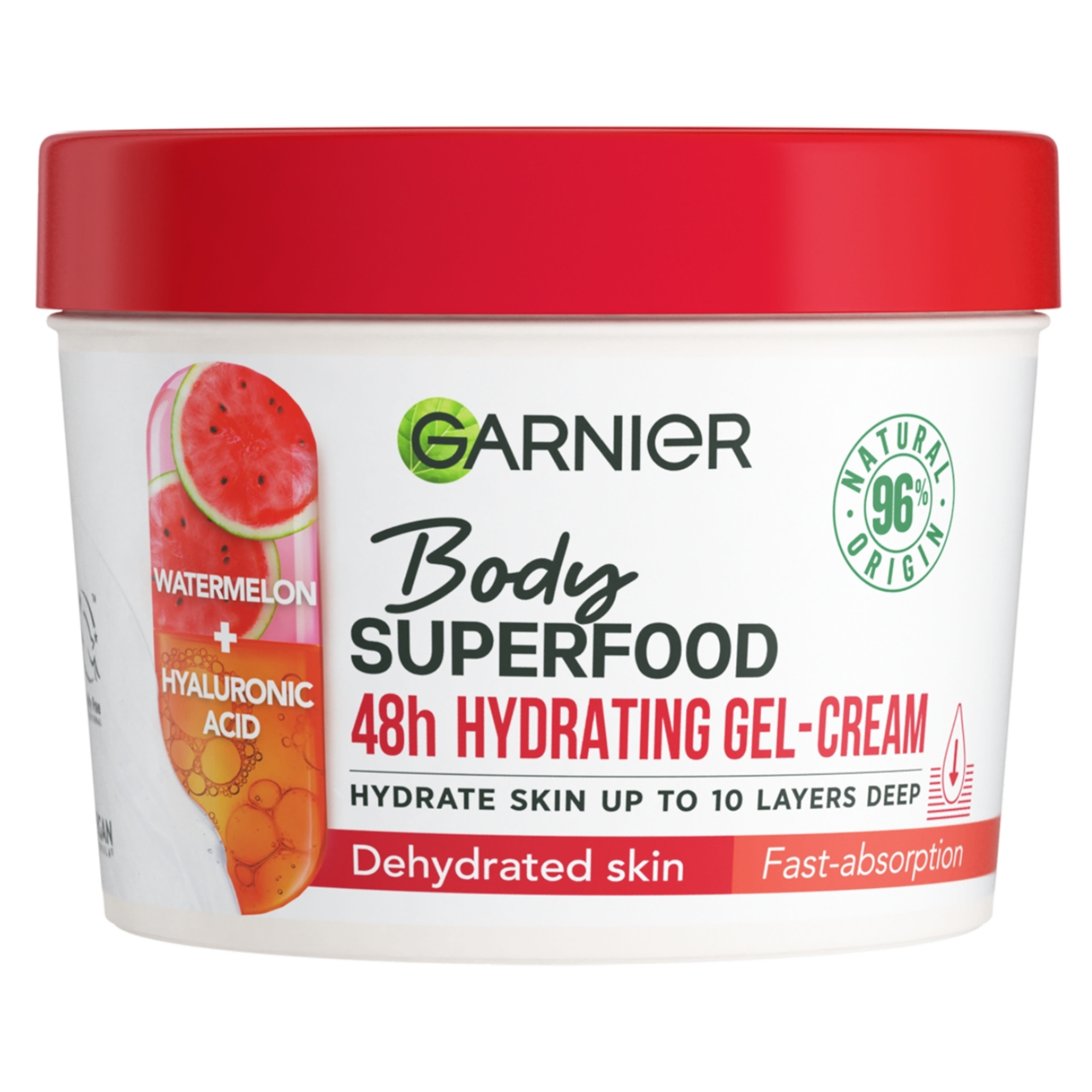 Garnier Body Superfood Watermelon testápoló krém - 380 ml-1