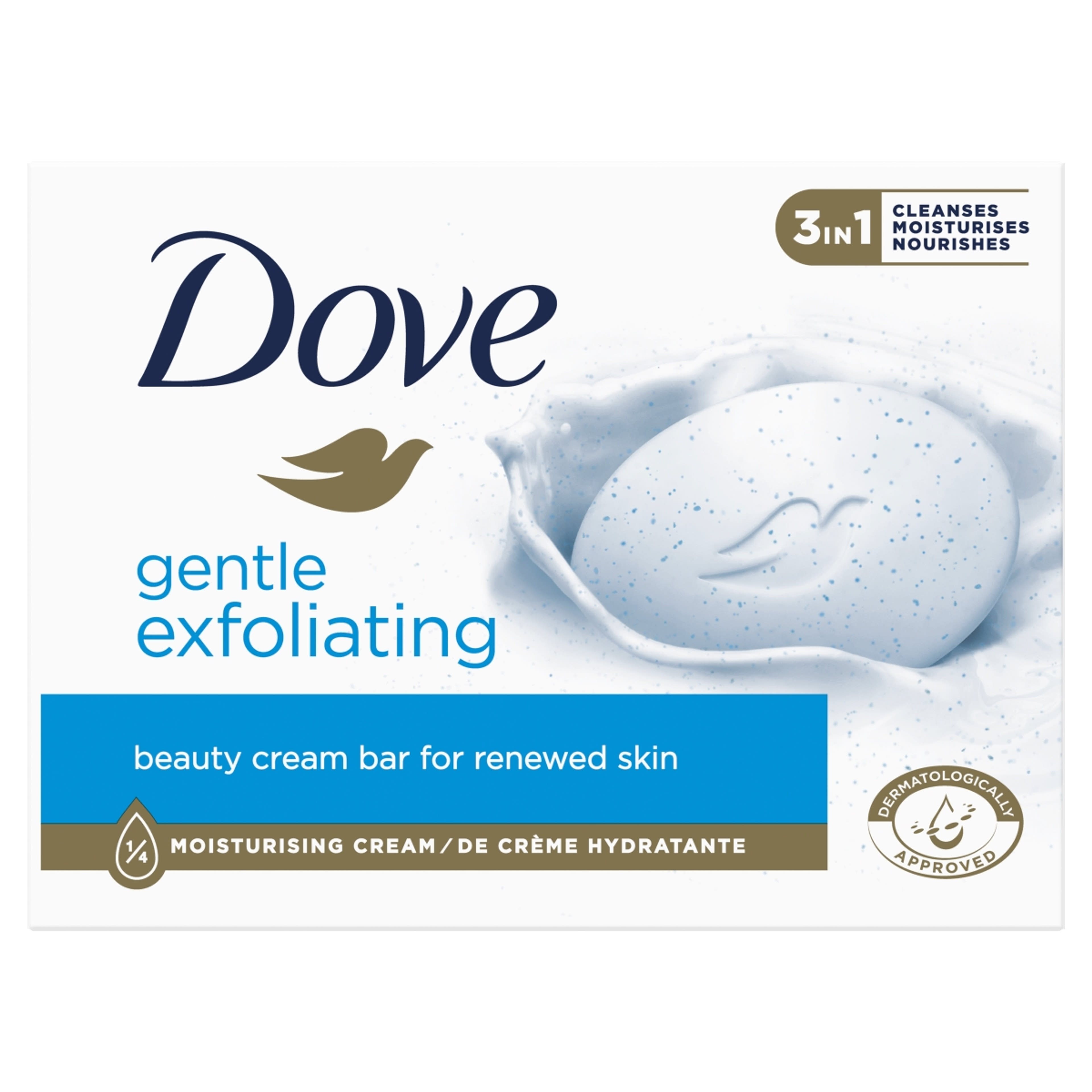 Dove Gentle Exfoliating szappan - 90 g