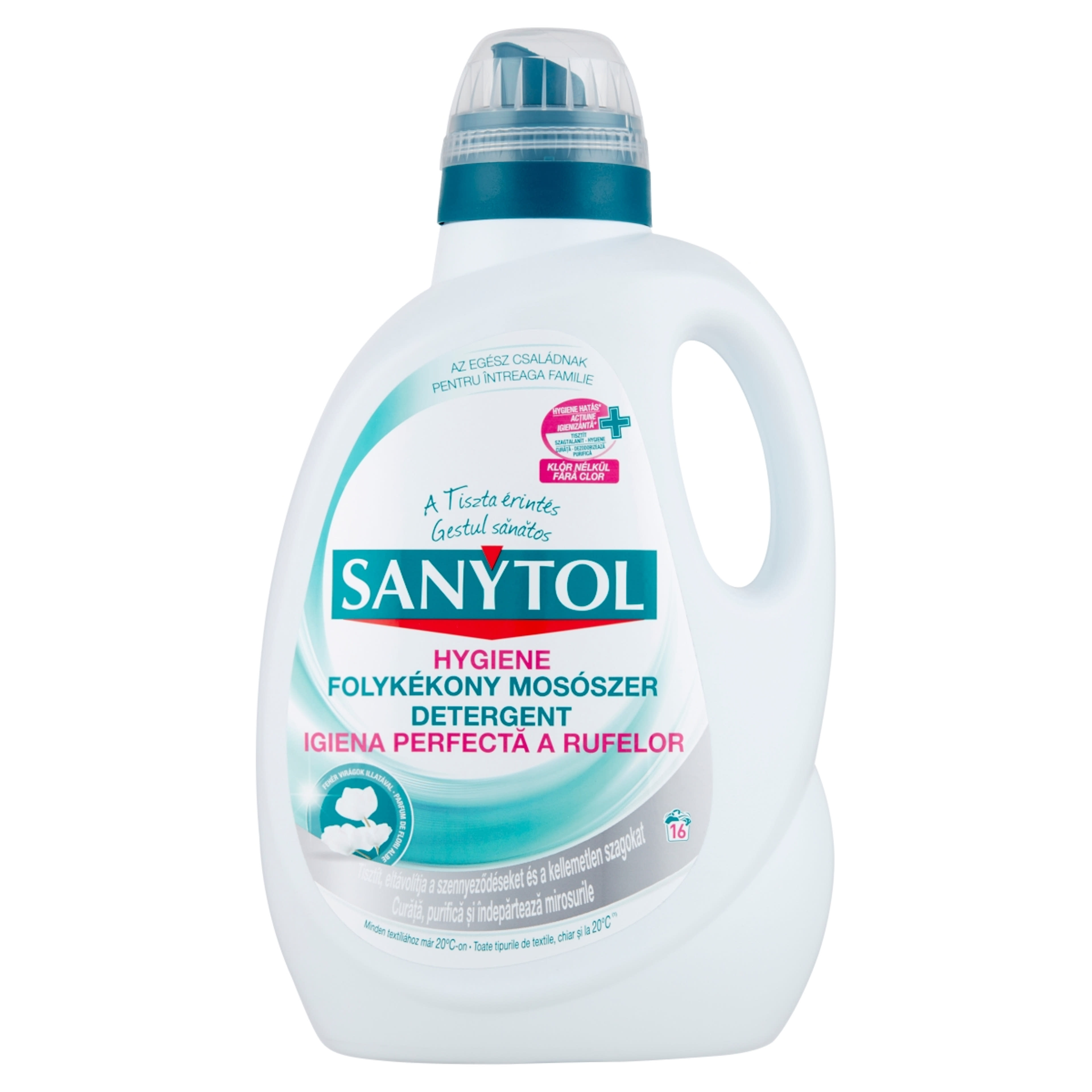 Sanytol hygiene folyékony mosószer - 1650 ml