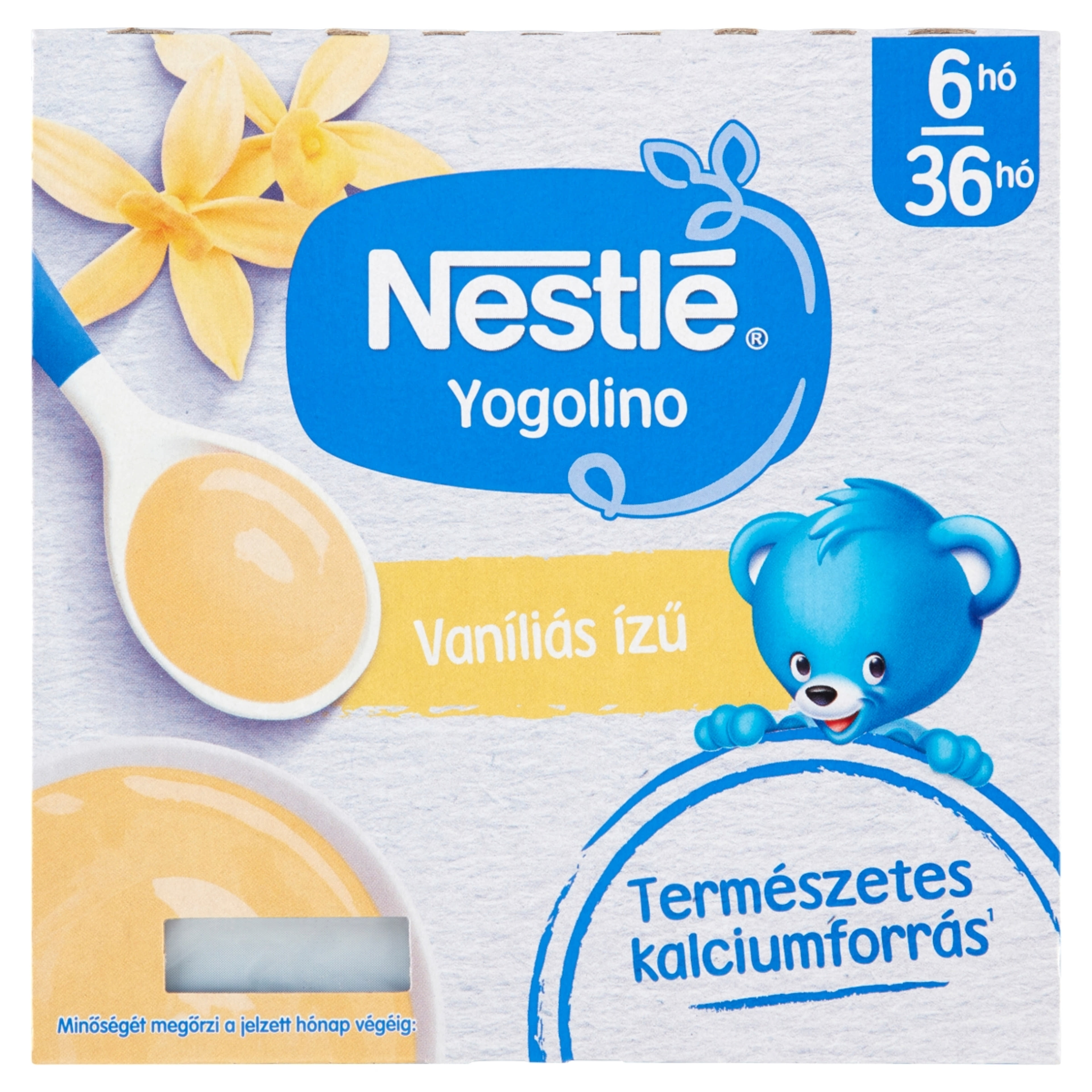 Nestlé Yogolino Babapuding Vaníliás 6 Hónapos Kortól 4*100g - 400 g-1