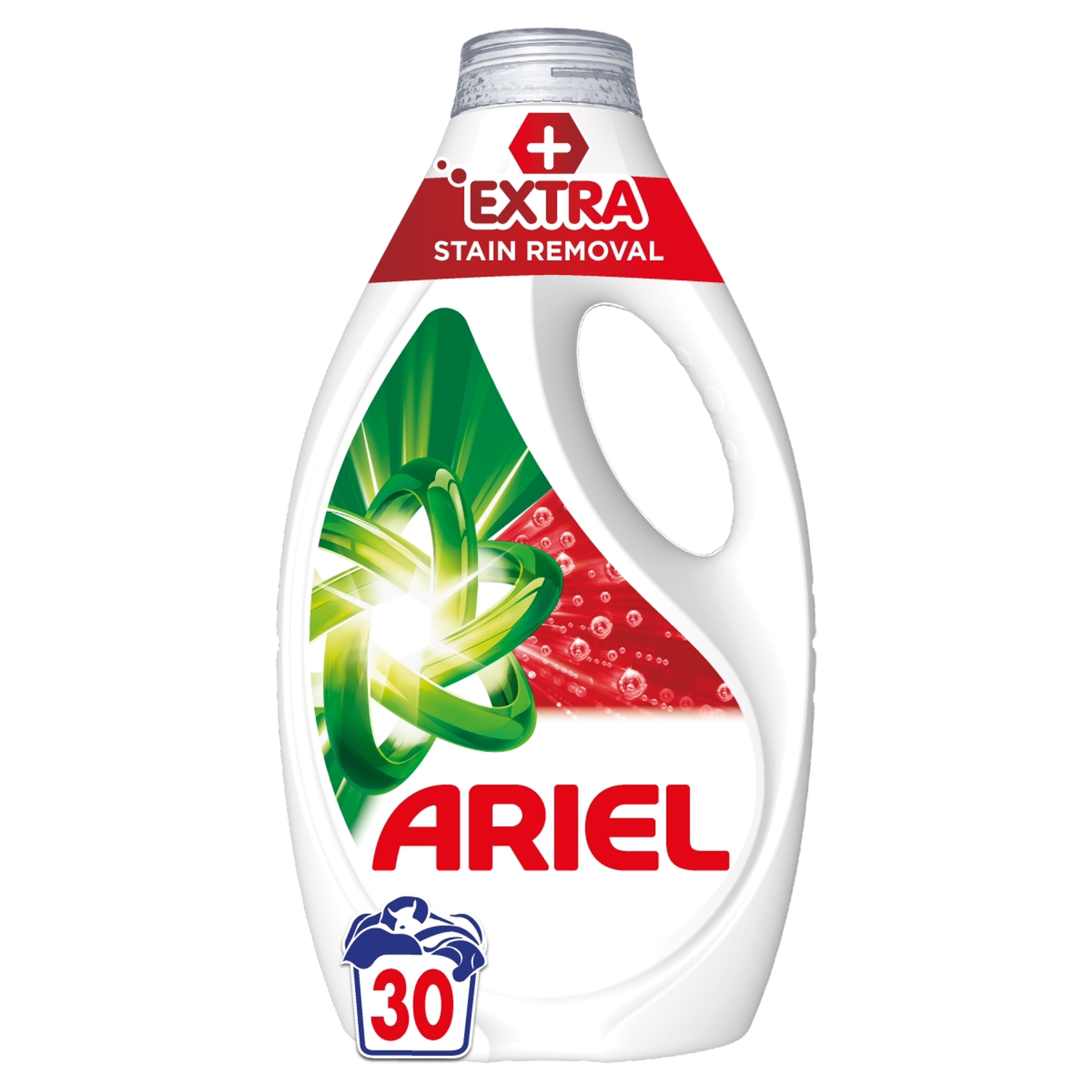 Ariel Extra Clean folyékony mosószer, 30 mosáshoz - 1350 ml-8