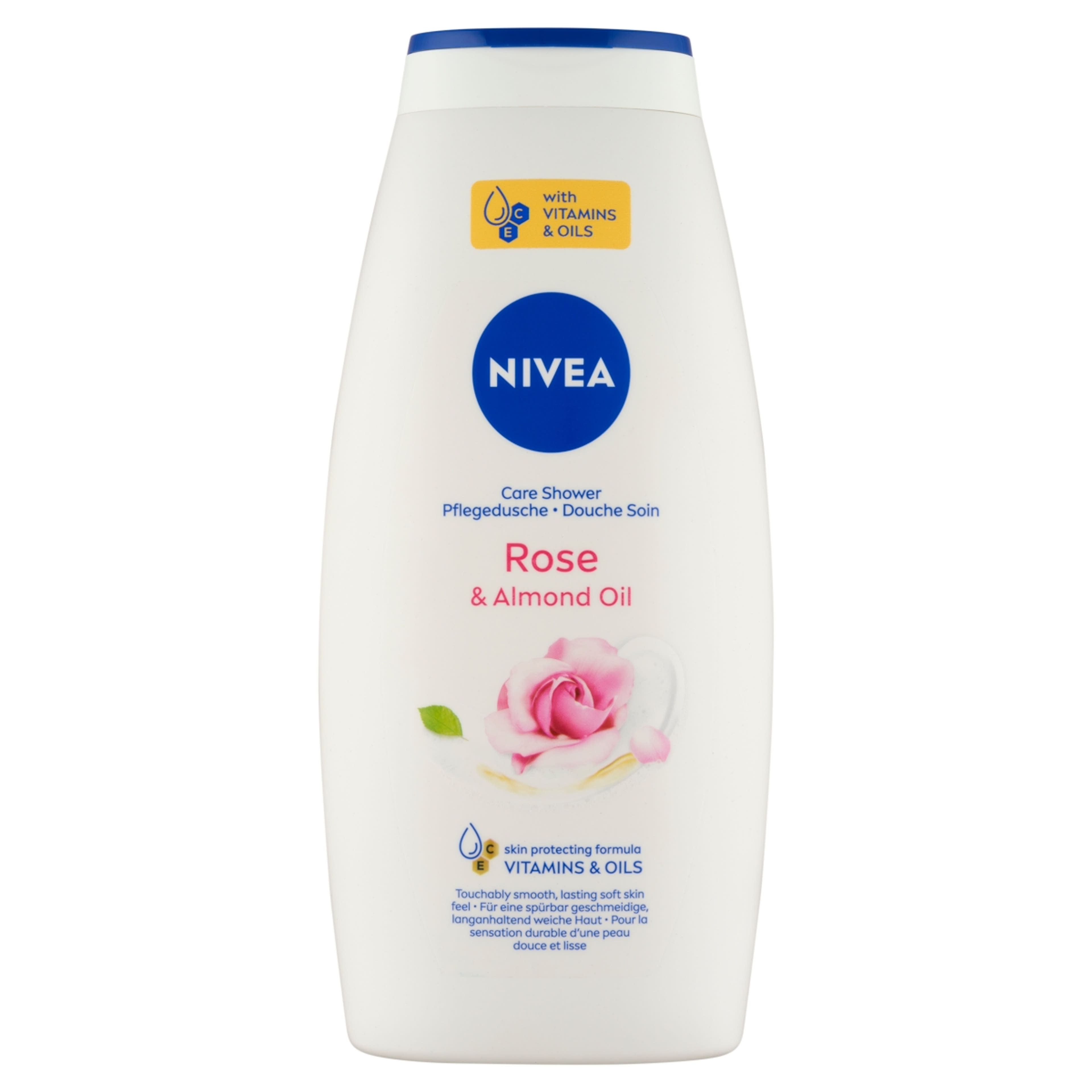 Nivea tusfürdő Cremecare & roses - 750 ml