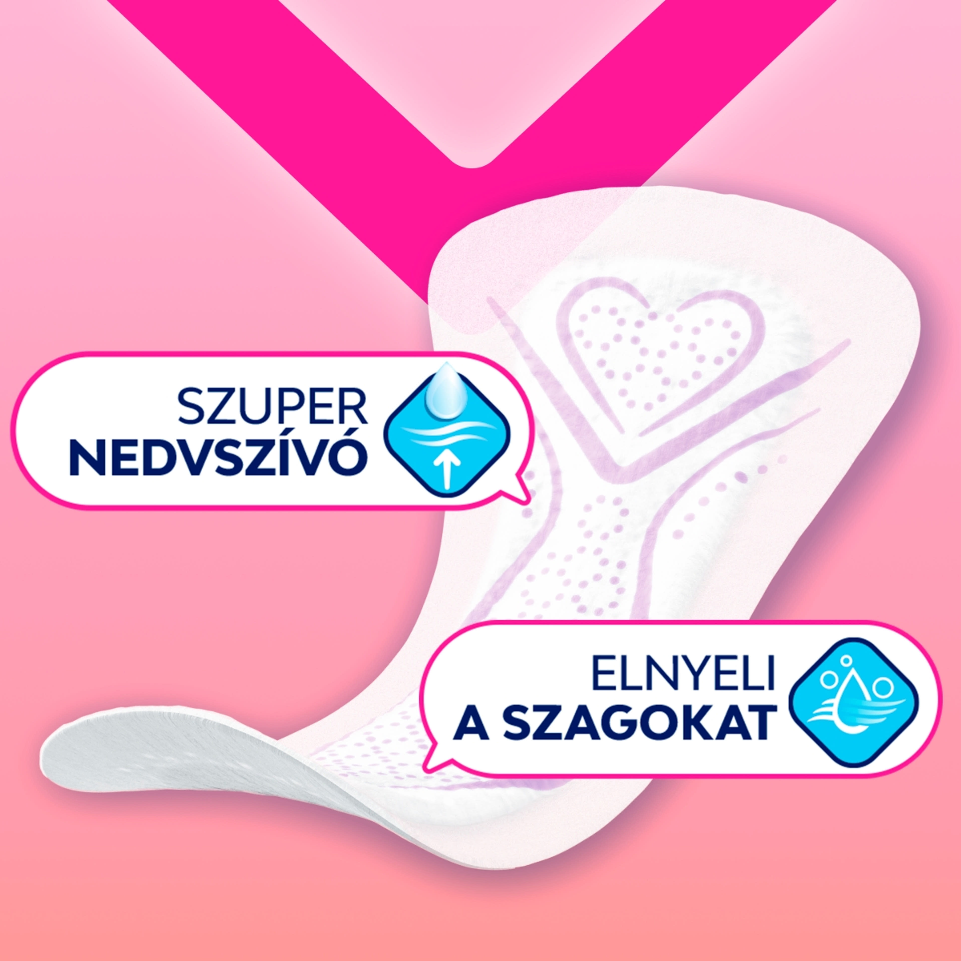 Libresse Natural Care normál tisztasági betét - 76 db-3