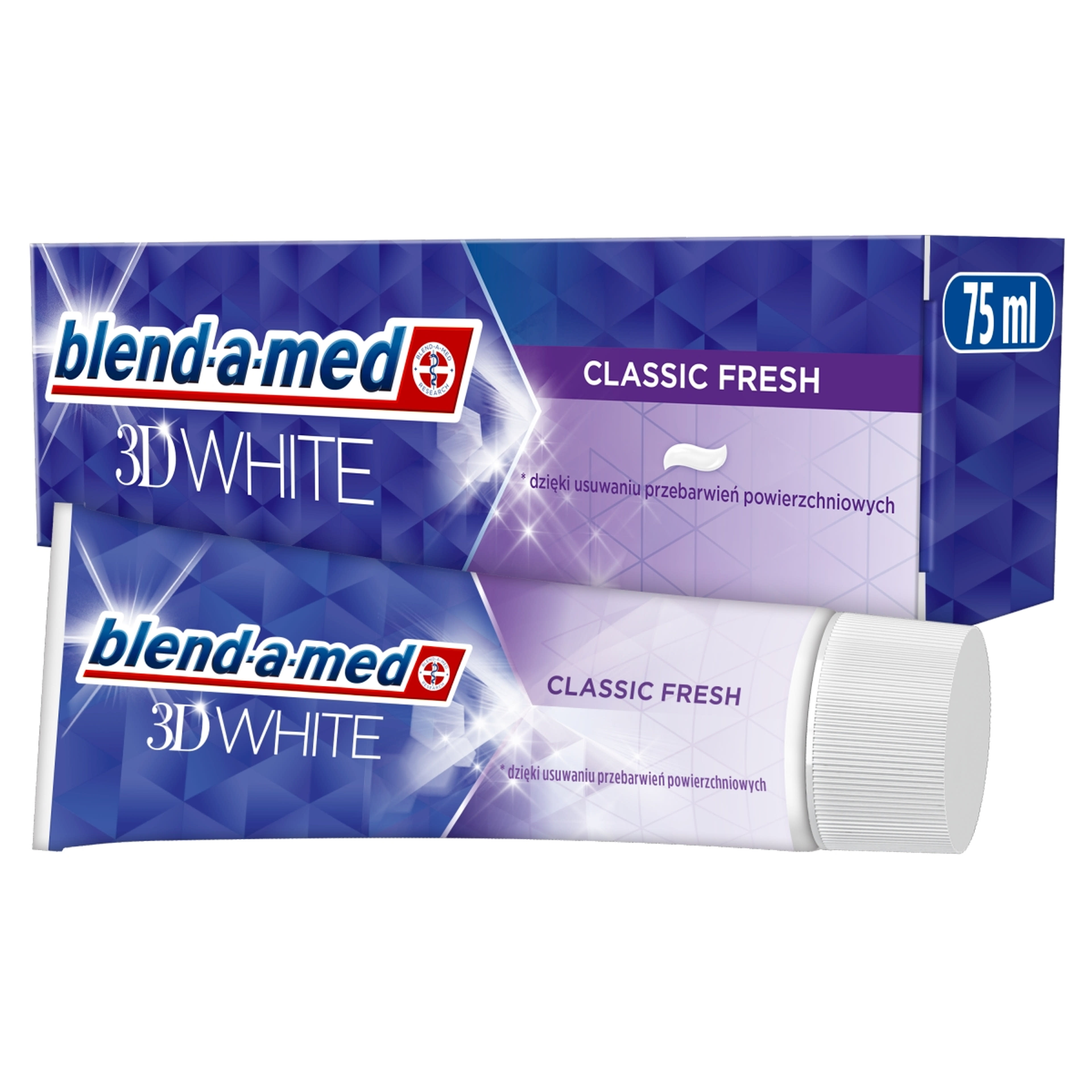 Blend-a-med 3D White Classic Fresh fogkrém - 75 ml-9