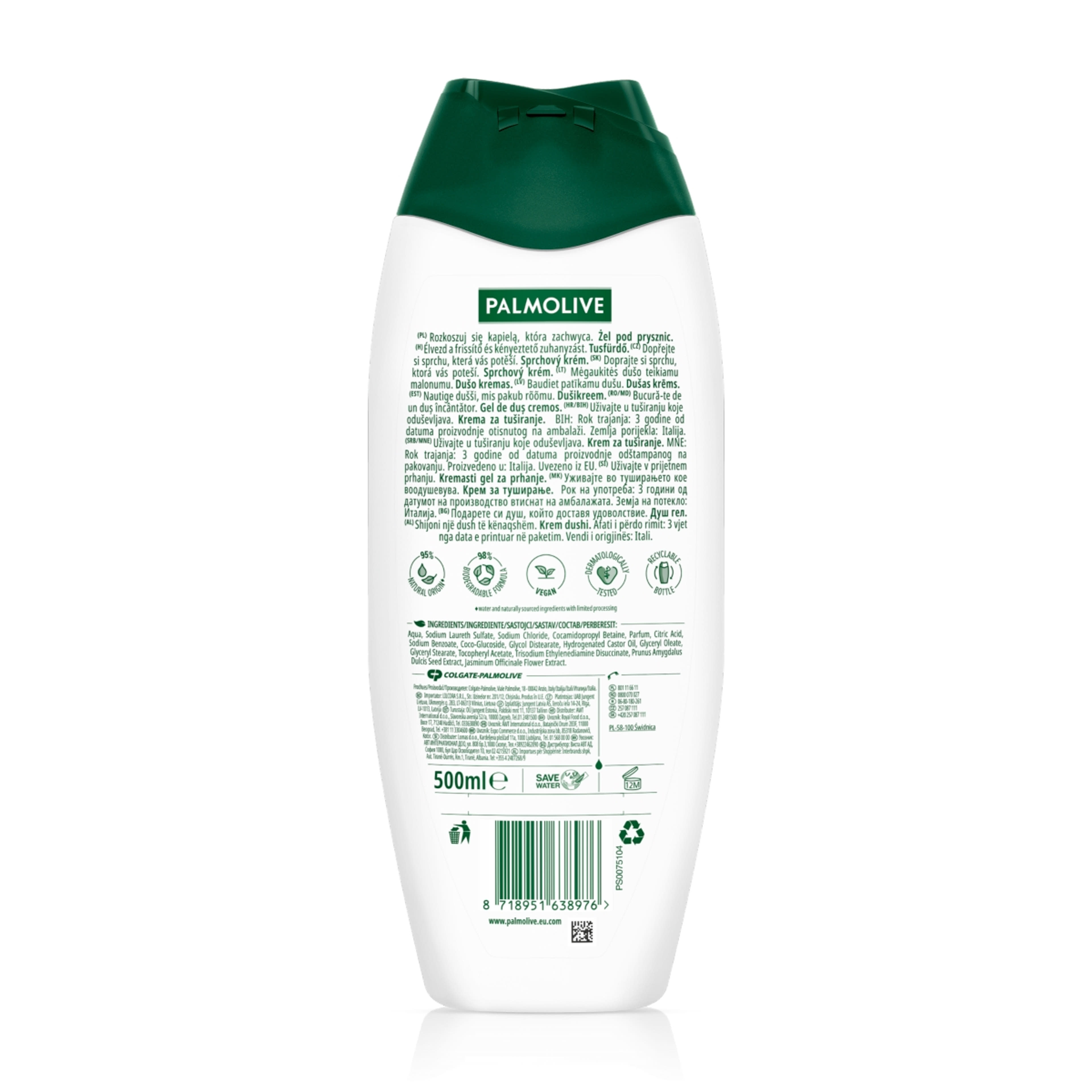 Palmolive Naturals Jasmine & Milk tusfürdő - 500 ml-2