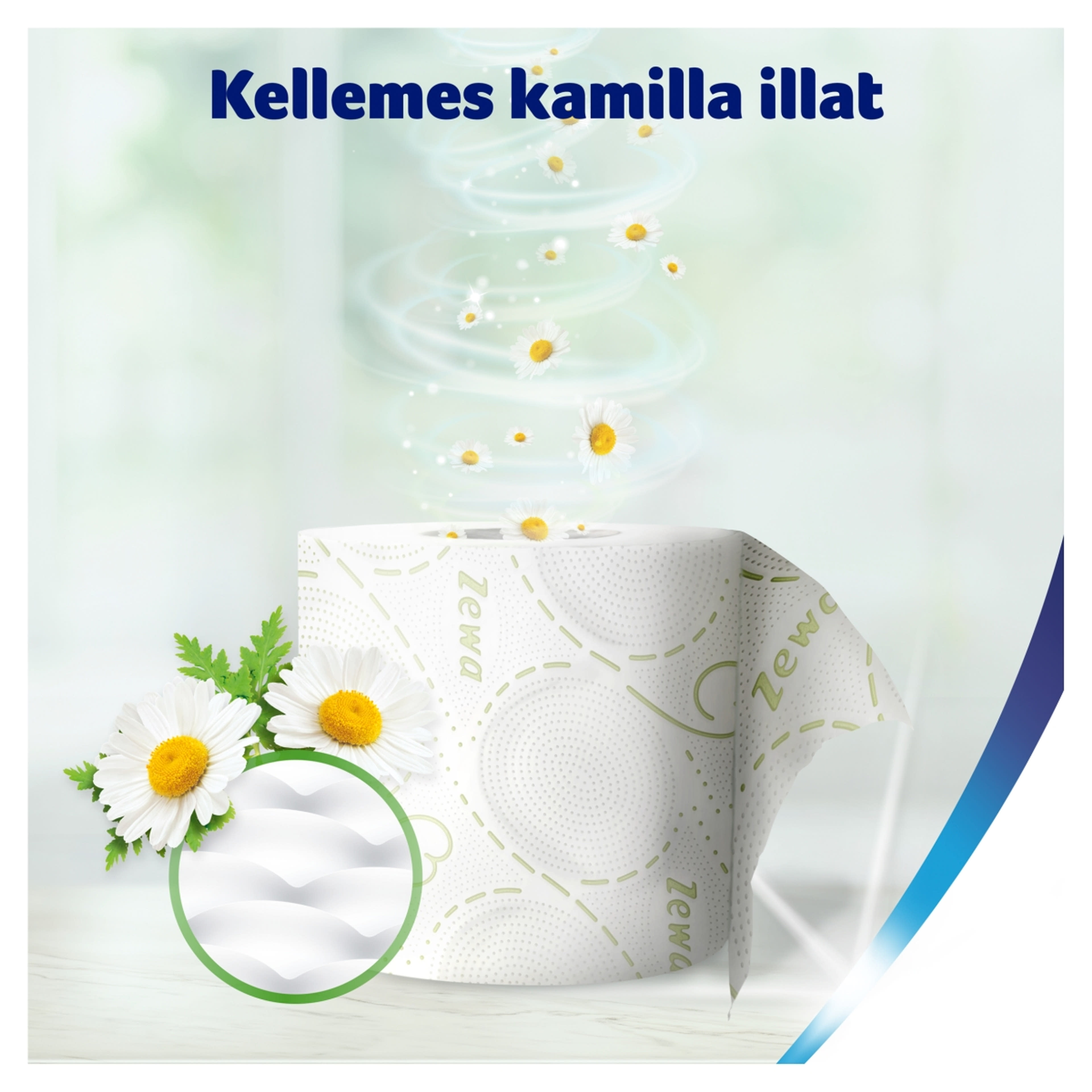 Zewa Deluxe Camomile Comfort 3 rétegű toalettpapír - 16 tekercs-4