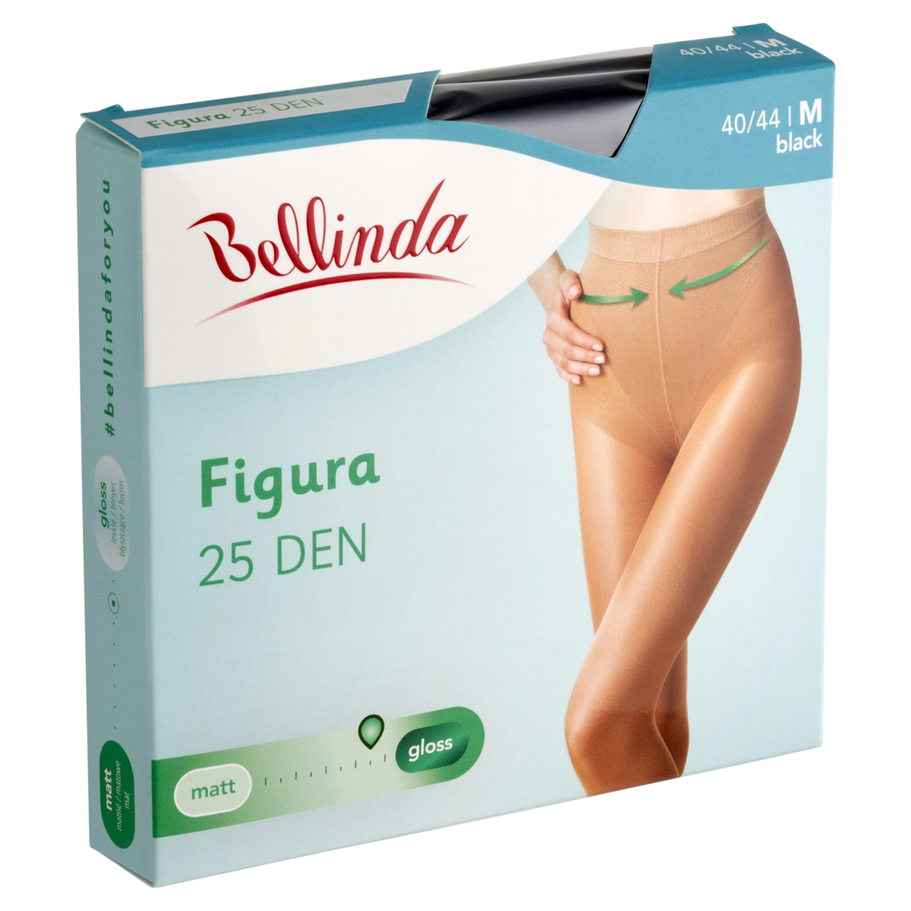 Bellinda Figura 25 Den Fekete M Harisnya - 1 db-2