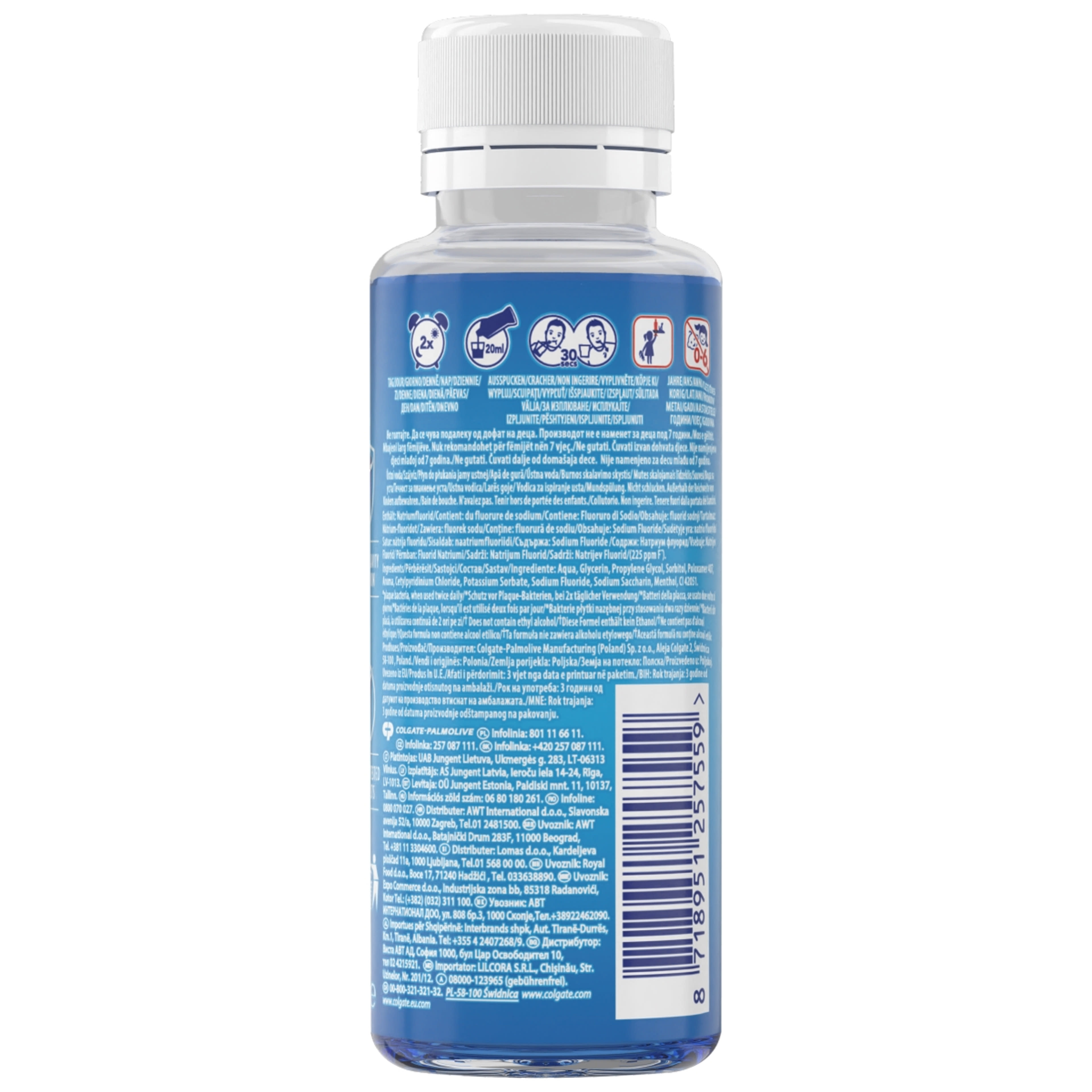 Colgate cool mint mini szájvíz - 100 ml-2